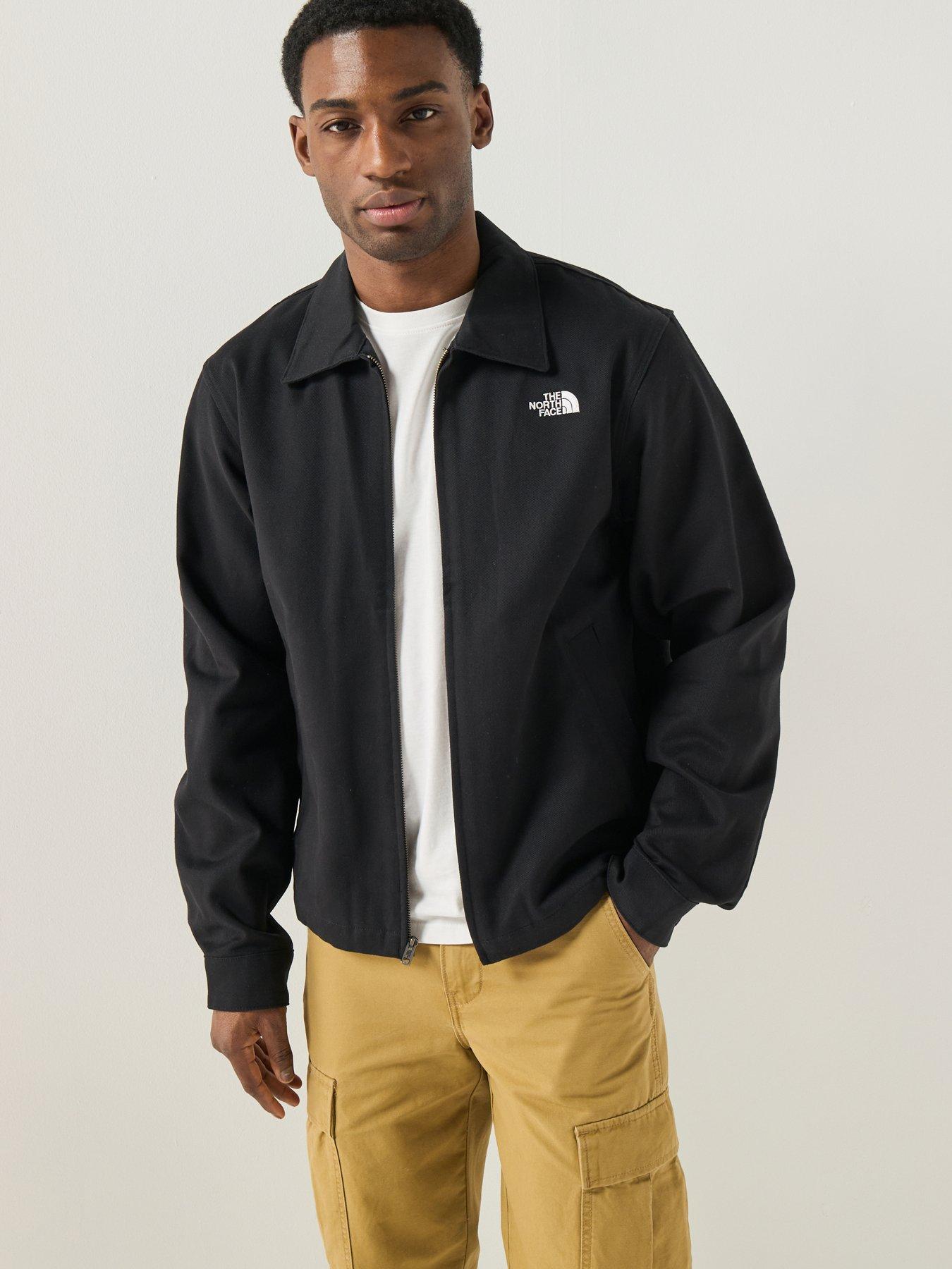 the-north-face-mens-twill-collared-jacket-black