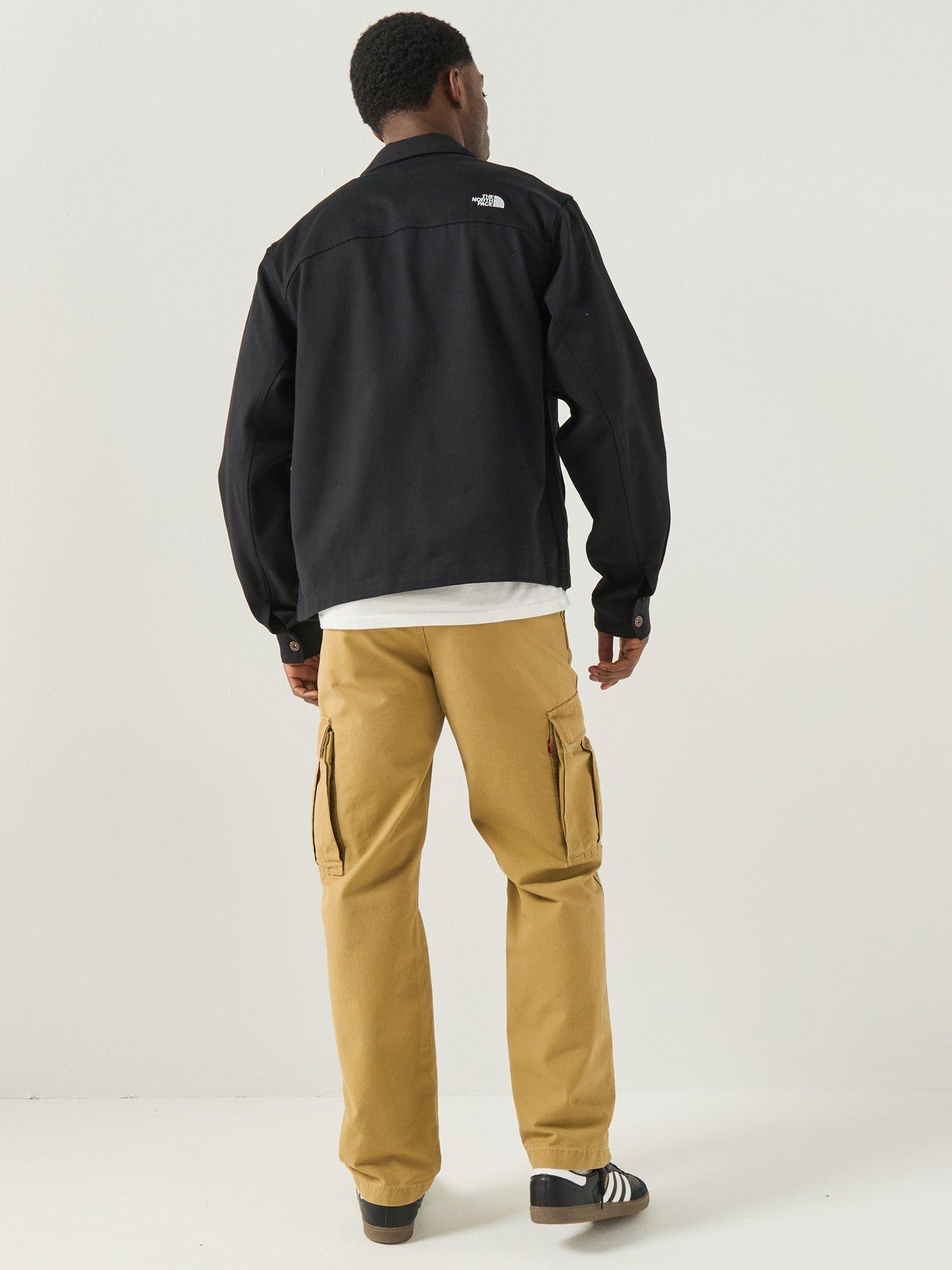 Image 5 of 6 of The North Face Mens Twill Collared Jacket - Black