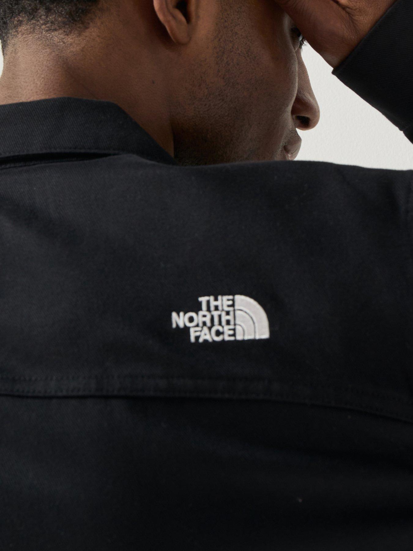 Image 6 of 6 of The North Face Mens Twill Collared Jacket - Black