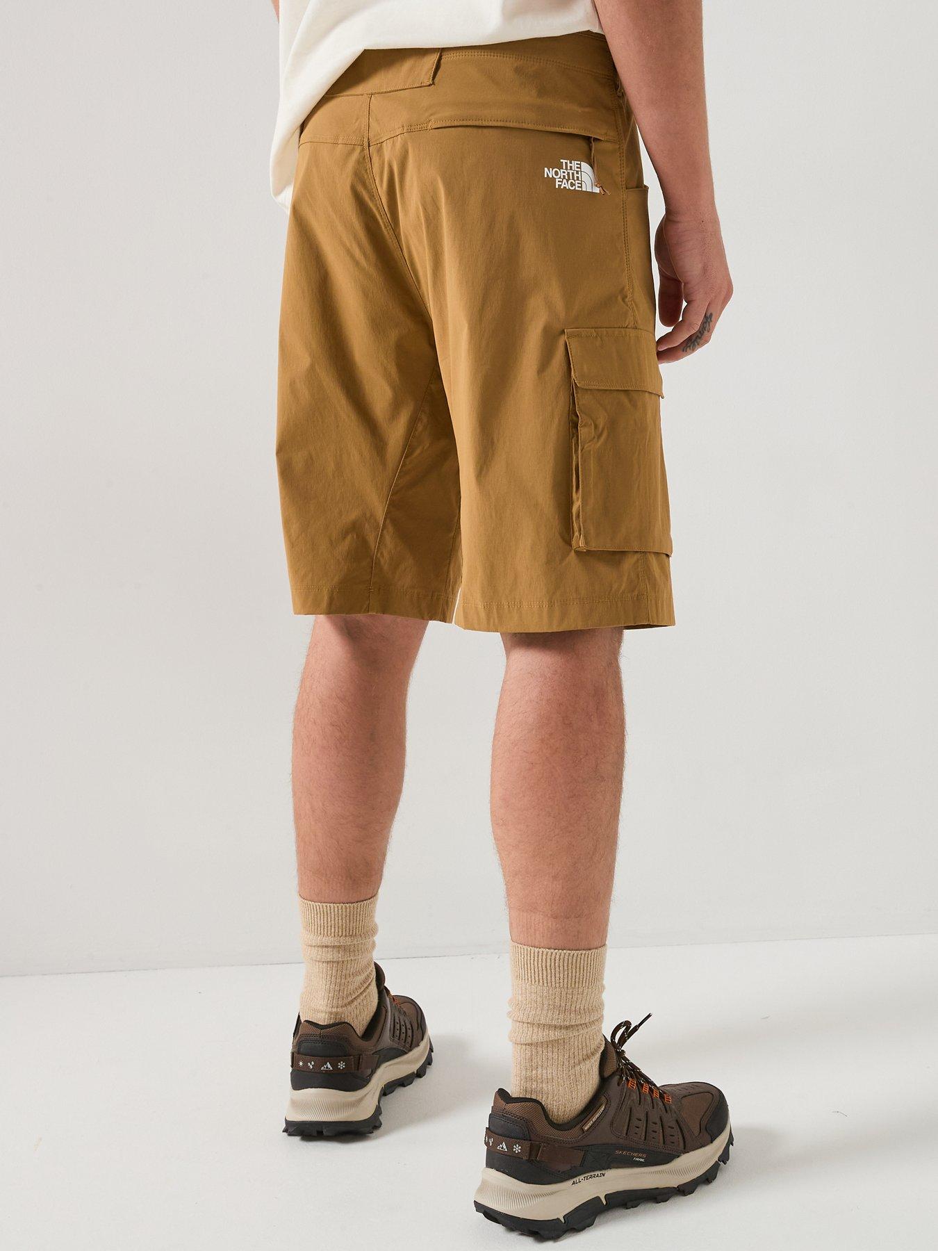 Image 2 of 6 of The North Face Mens Exploration Cargo Shorts - Brown
