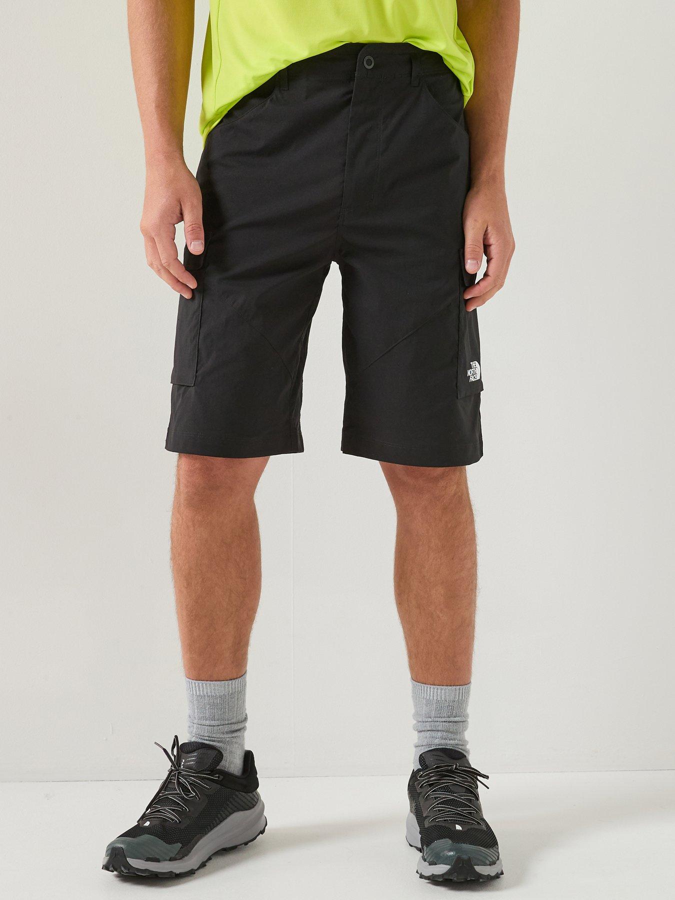The North Face Mens Exploration Cargo Shorts - Black