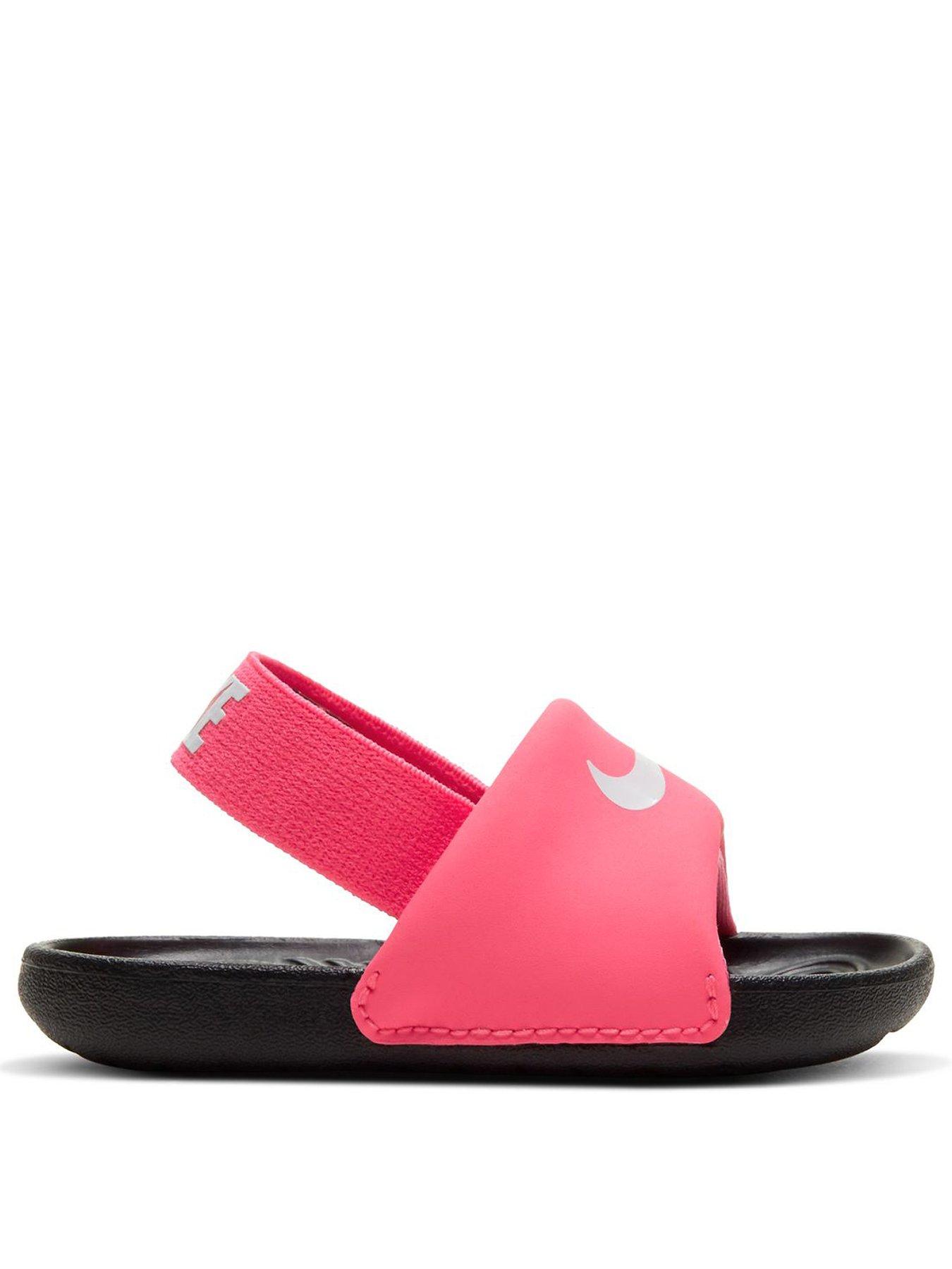 Image 2 of 7 of Nike Baby/Toddler Kawa Slides - Pink