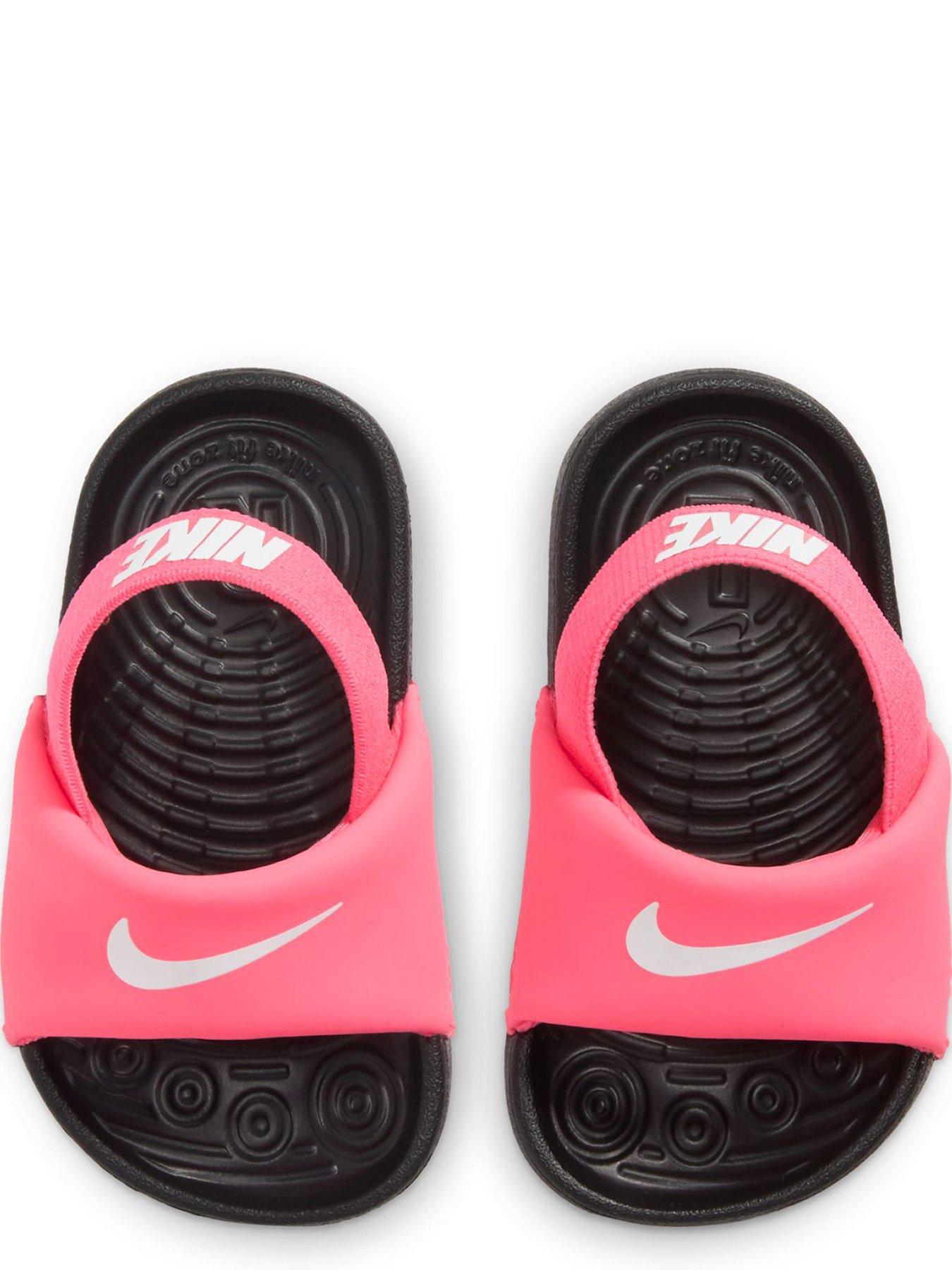 Image 3 of 7 of Nike Baby/Toddler Kawa Slides - Pink