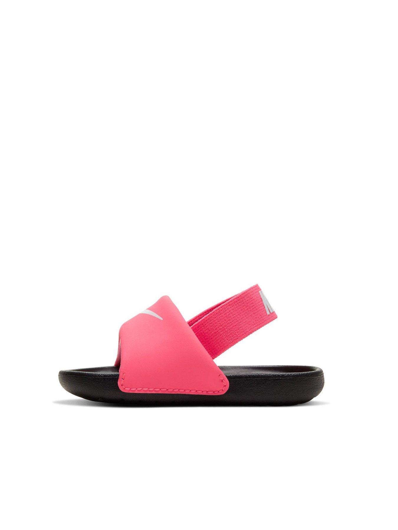 Image 5 of 7 of Nike Baby/Toddler Kawa Slides - Pink