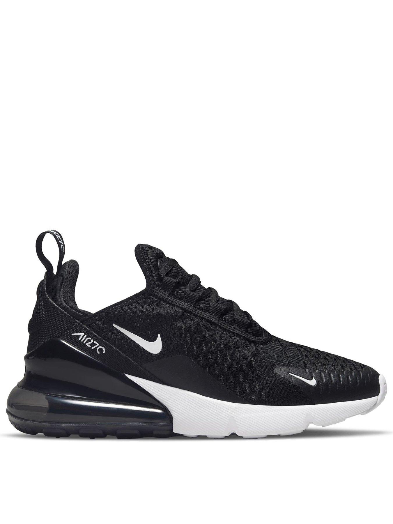 Nike Big Kids Nike Air Max 270 Trainers - Black