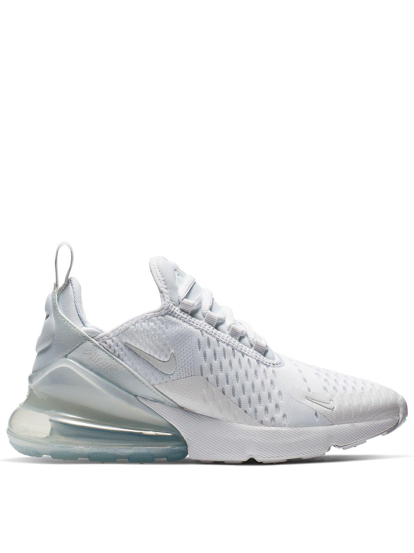 Nike Big Kids Nike Air Max 270 Trainers - White
