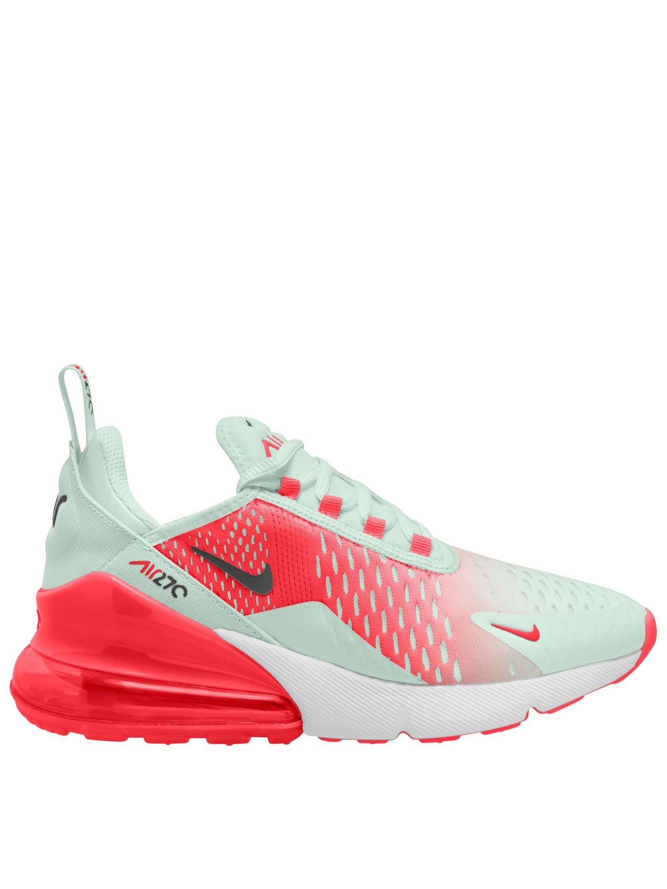 Nike Little Kids Nike Air Max 270 Trainers - Green