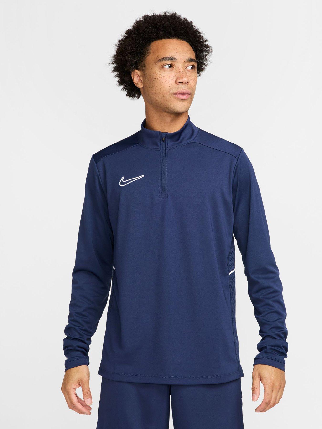  image of nike-mens-academy-25-drill-top-navy