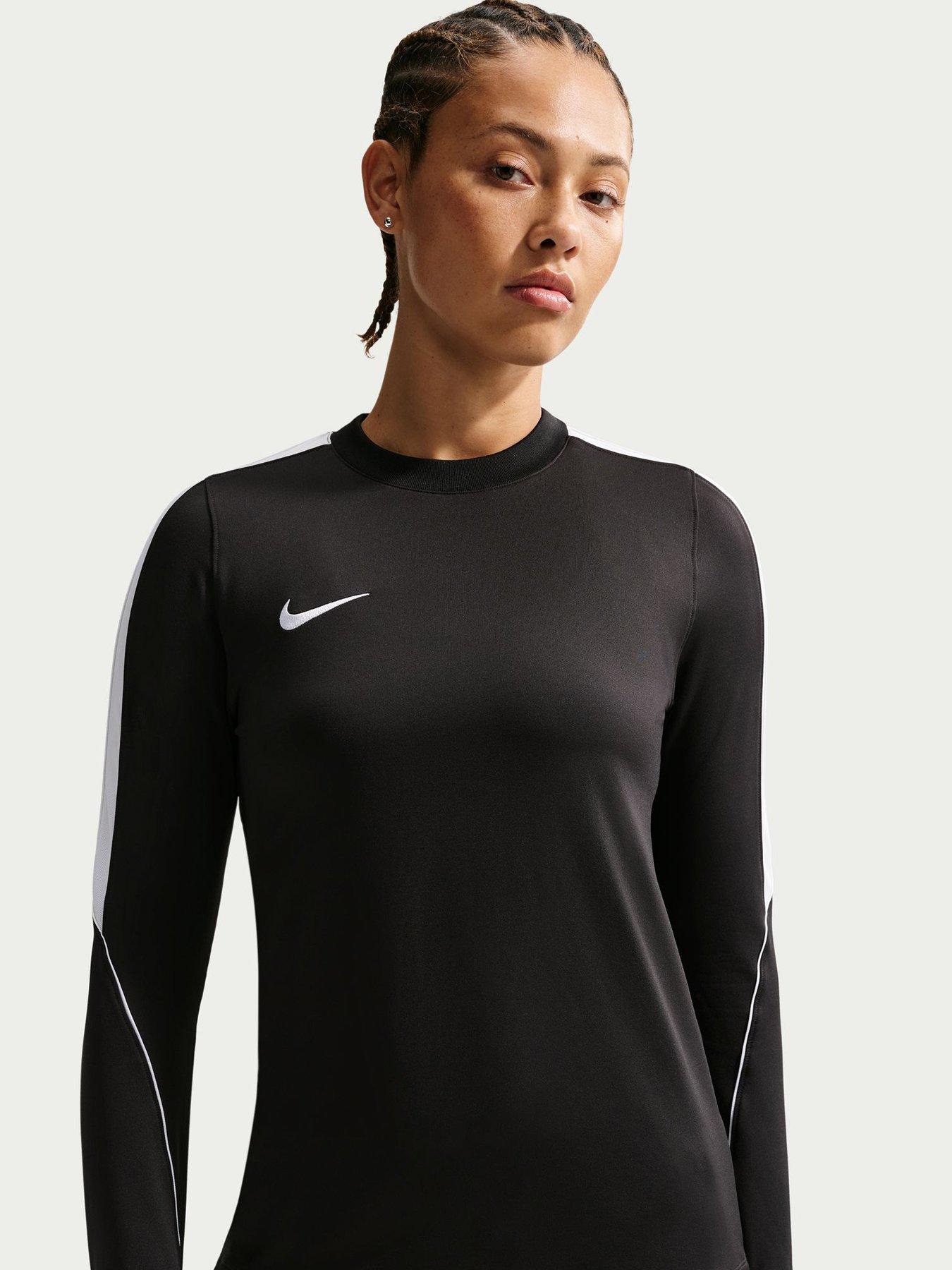 Image 4 of 5 of Nike Womens Strike Crew Top - Black