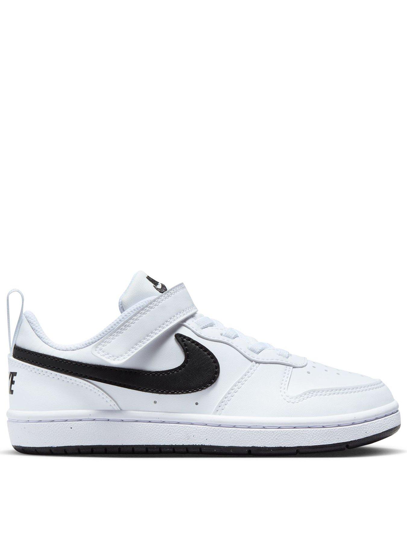 Nike Little Kids Court Borough Low Recraft Shoes - White