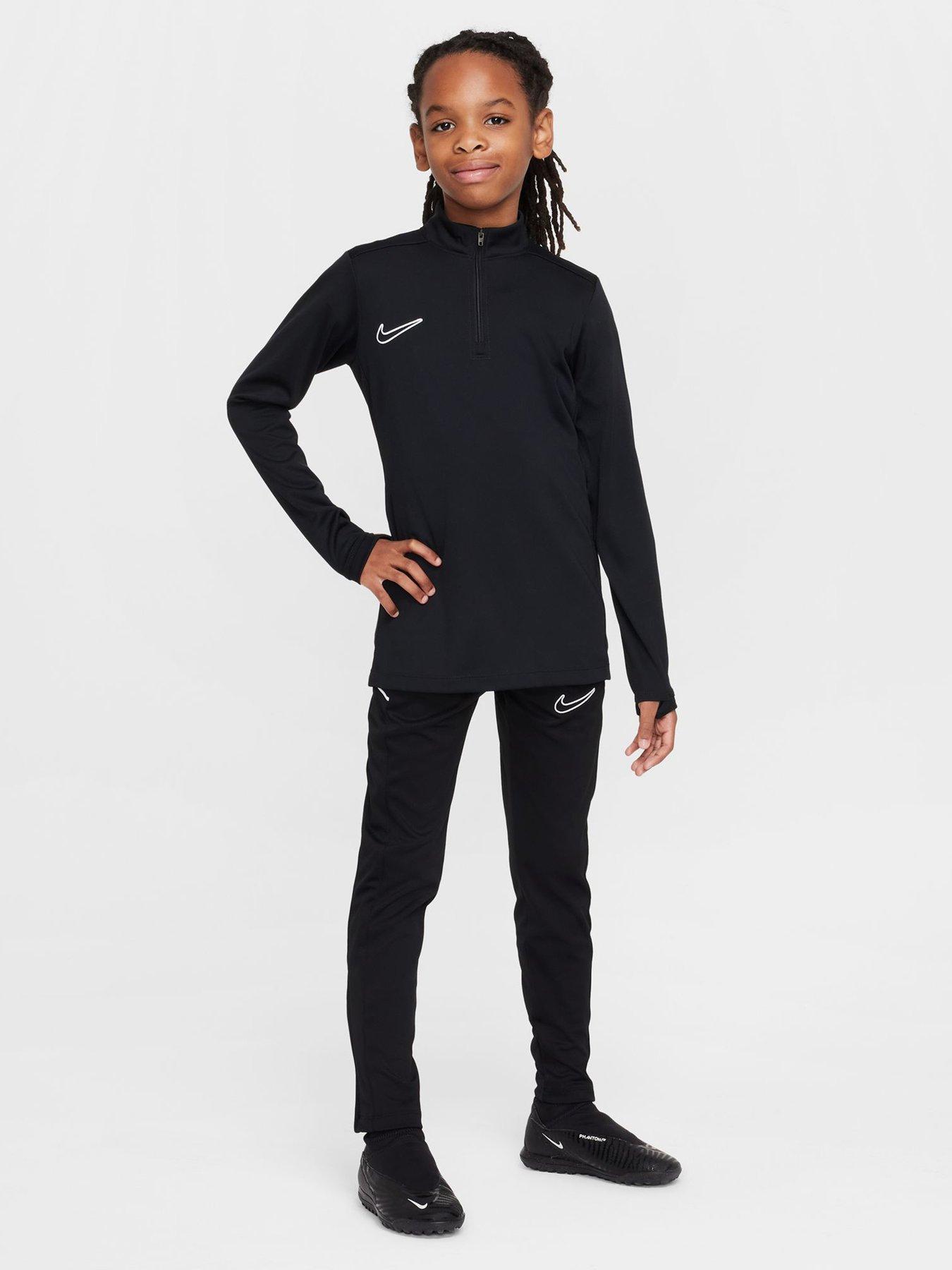 Image 1 of 7 of Nike Junior Dri-FIT Academy 25 Drill Top - Black