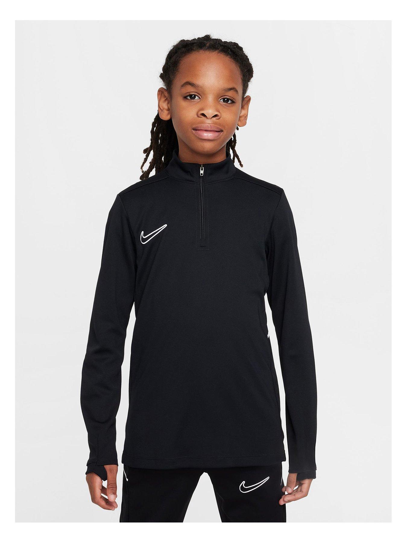 Image 2 of 7 of Nike Junior Dri-FIT Academy 25 Drill Top - Black