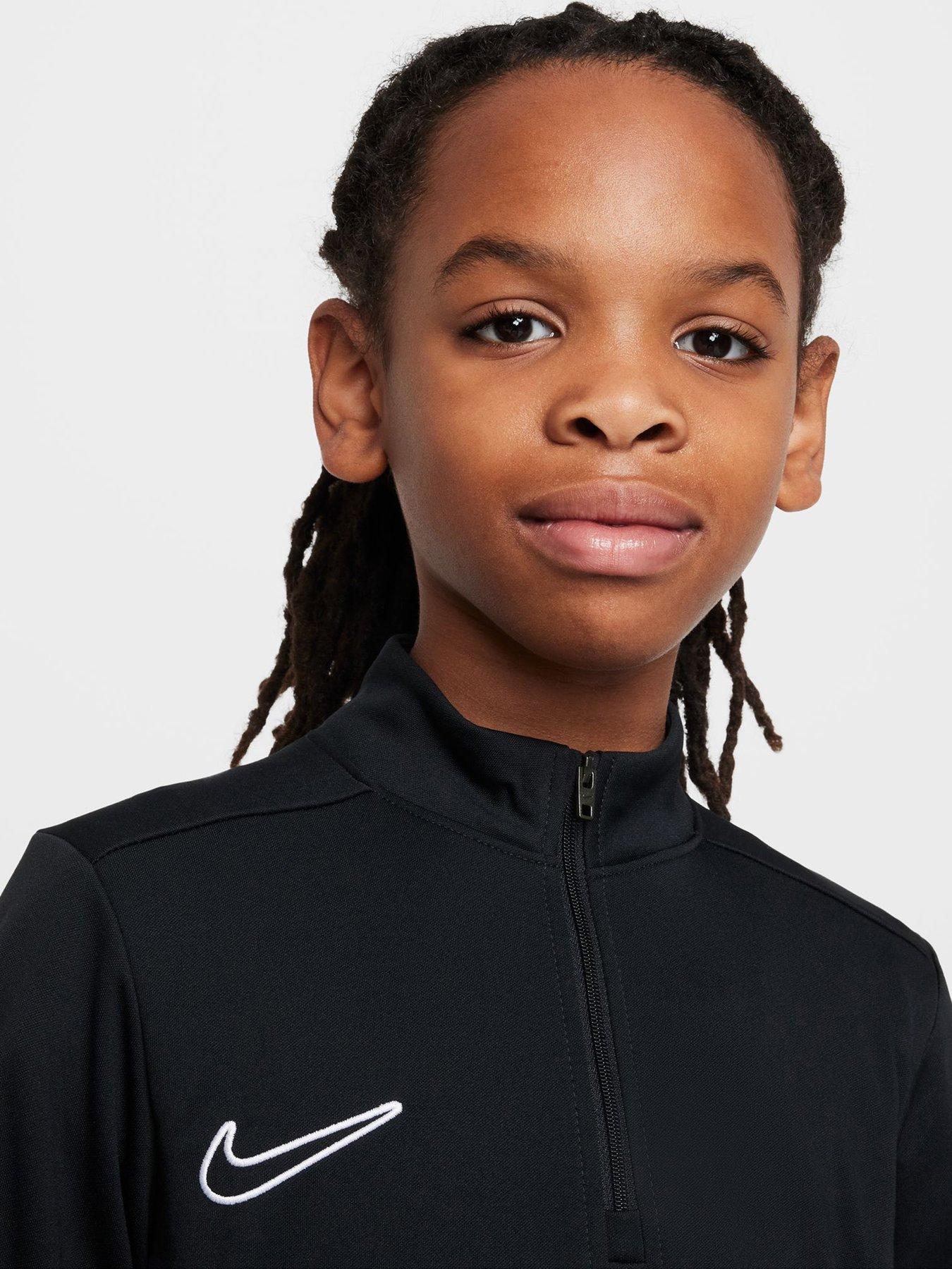 Image 4 of 7 of Nike Junior Dri-FIT Academy 25 Drill Top - Black