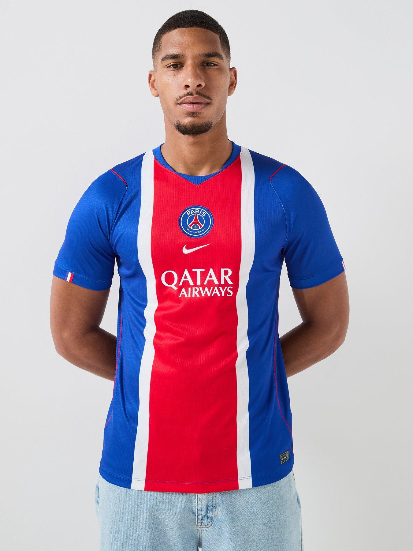 Nike Mens Psg 26/27 Home Stadium Short Sleeve Shirt - Blue