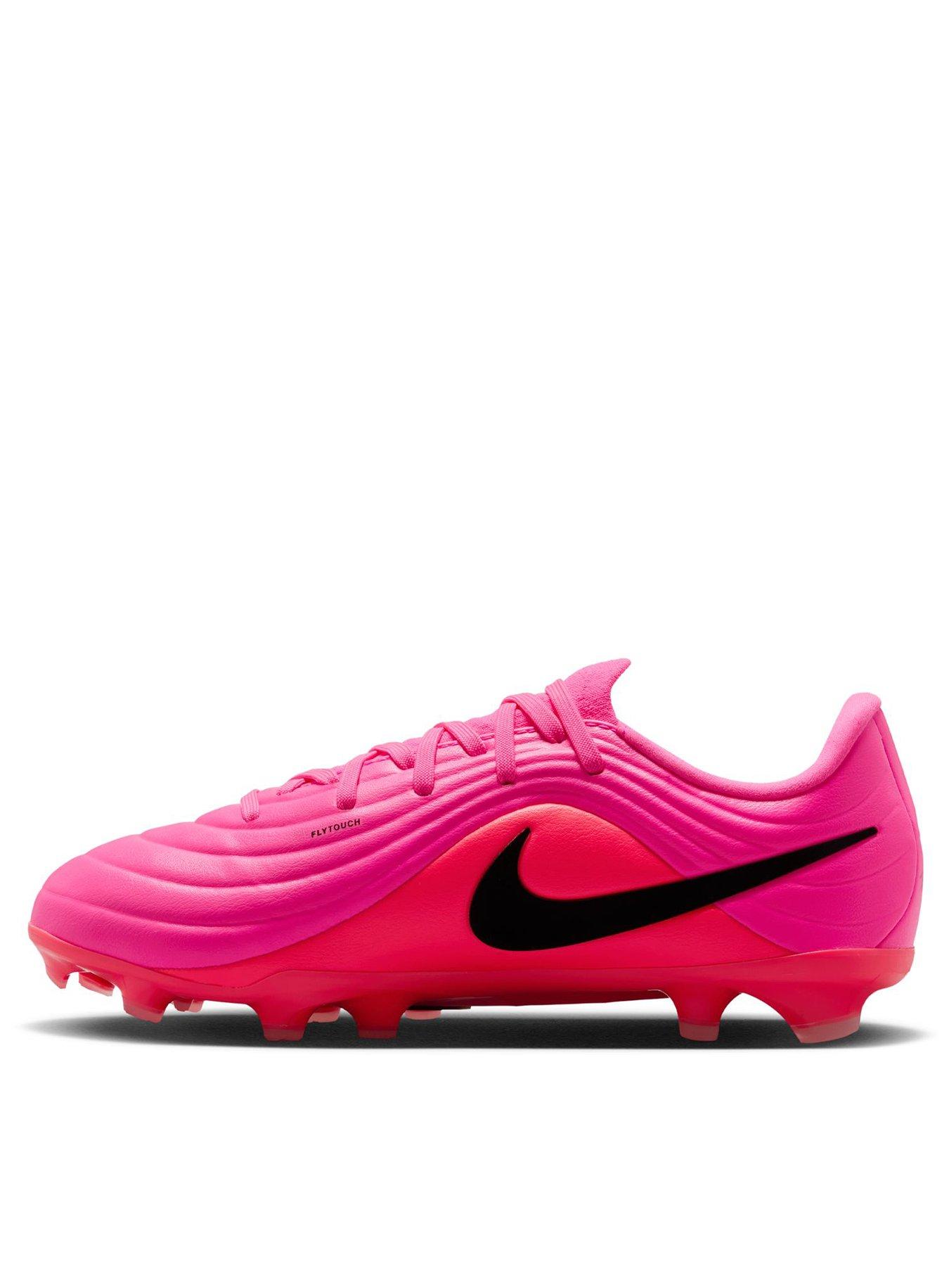 Nike Youth Tiempo Academy Firm Ground Football Boots - Pink