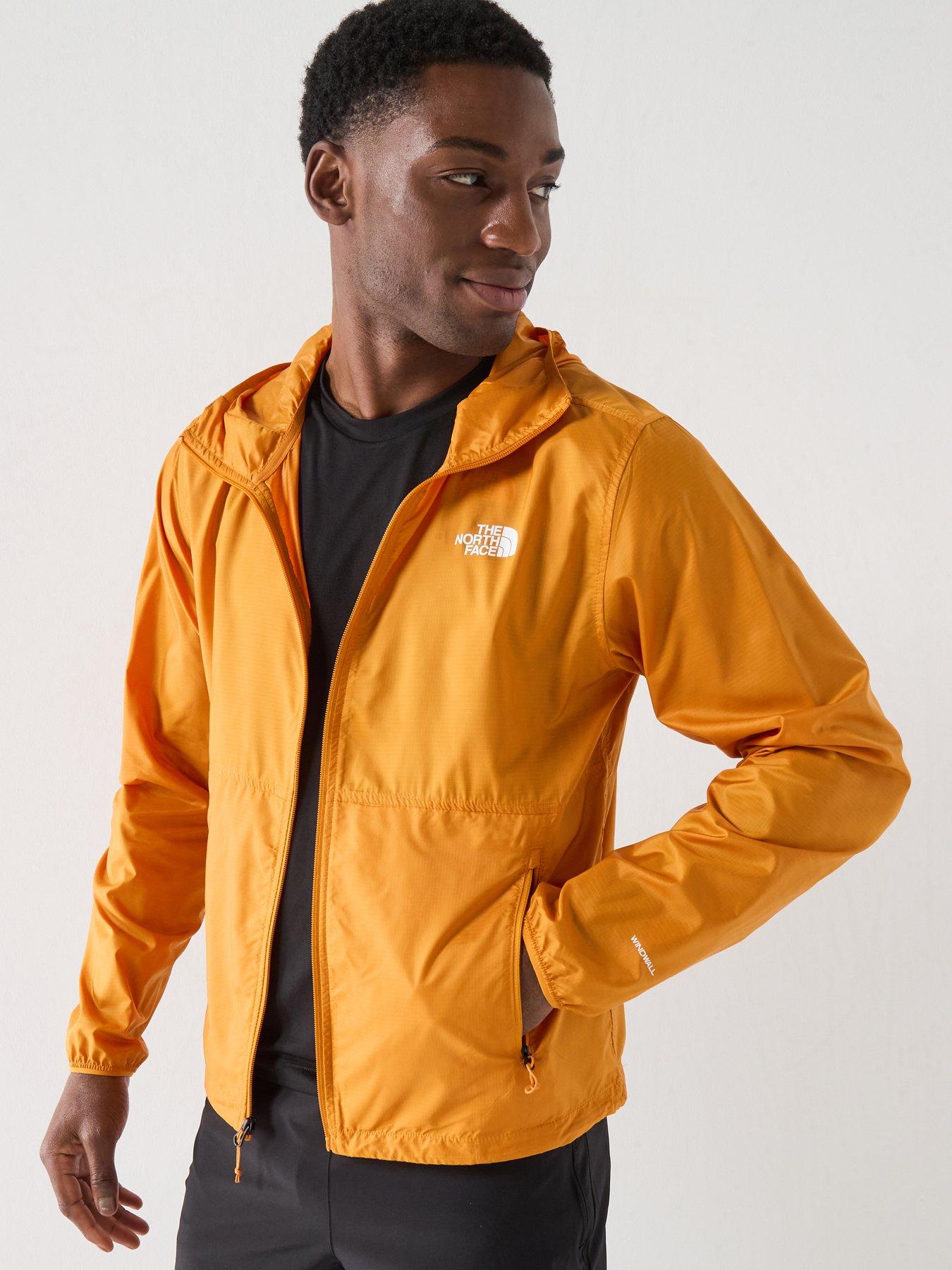 The North Face Mens Cyclone Wind Jacket - Orange
