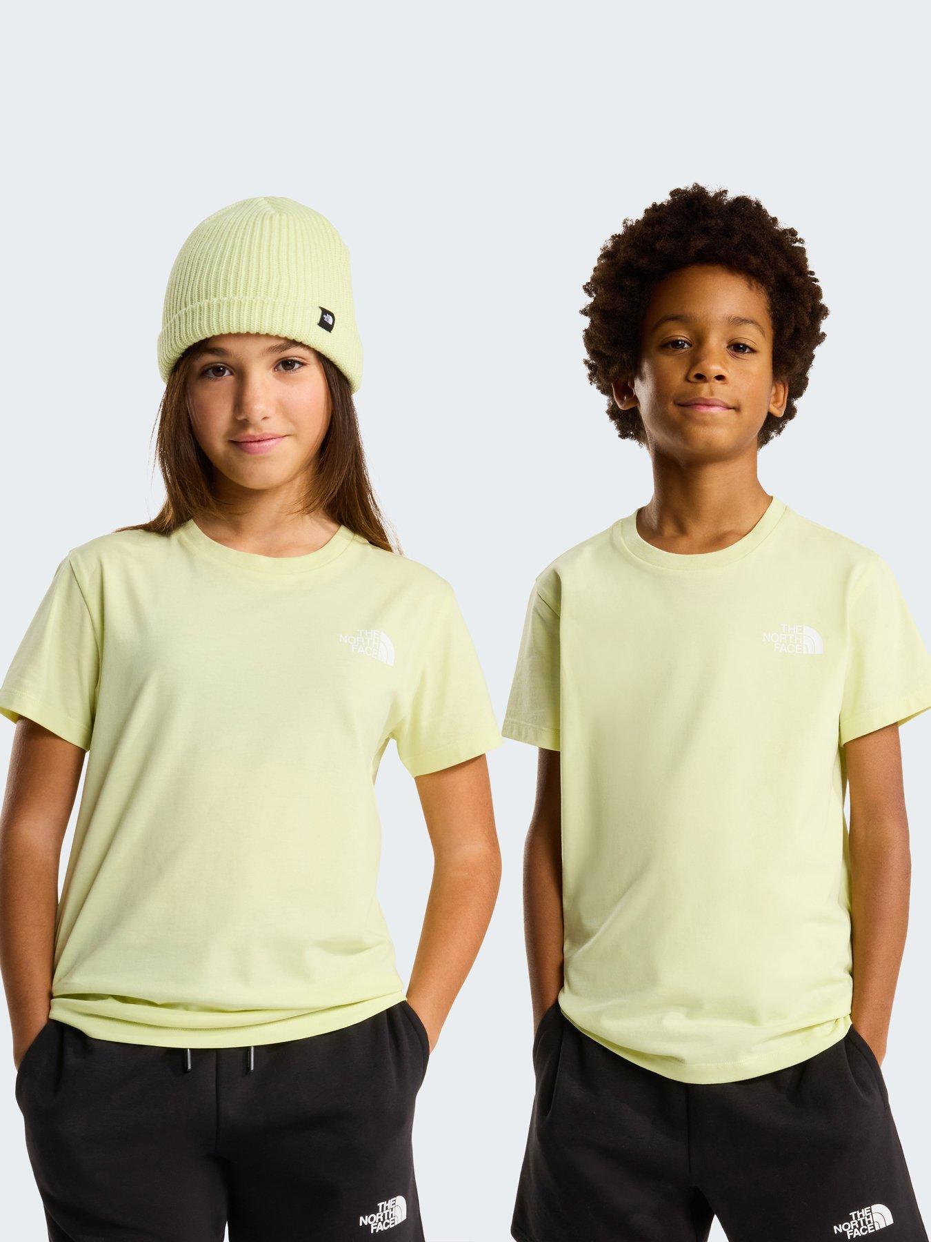 The North Face Junior Simple Dome T-Shirt - Yellow