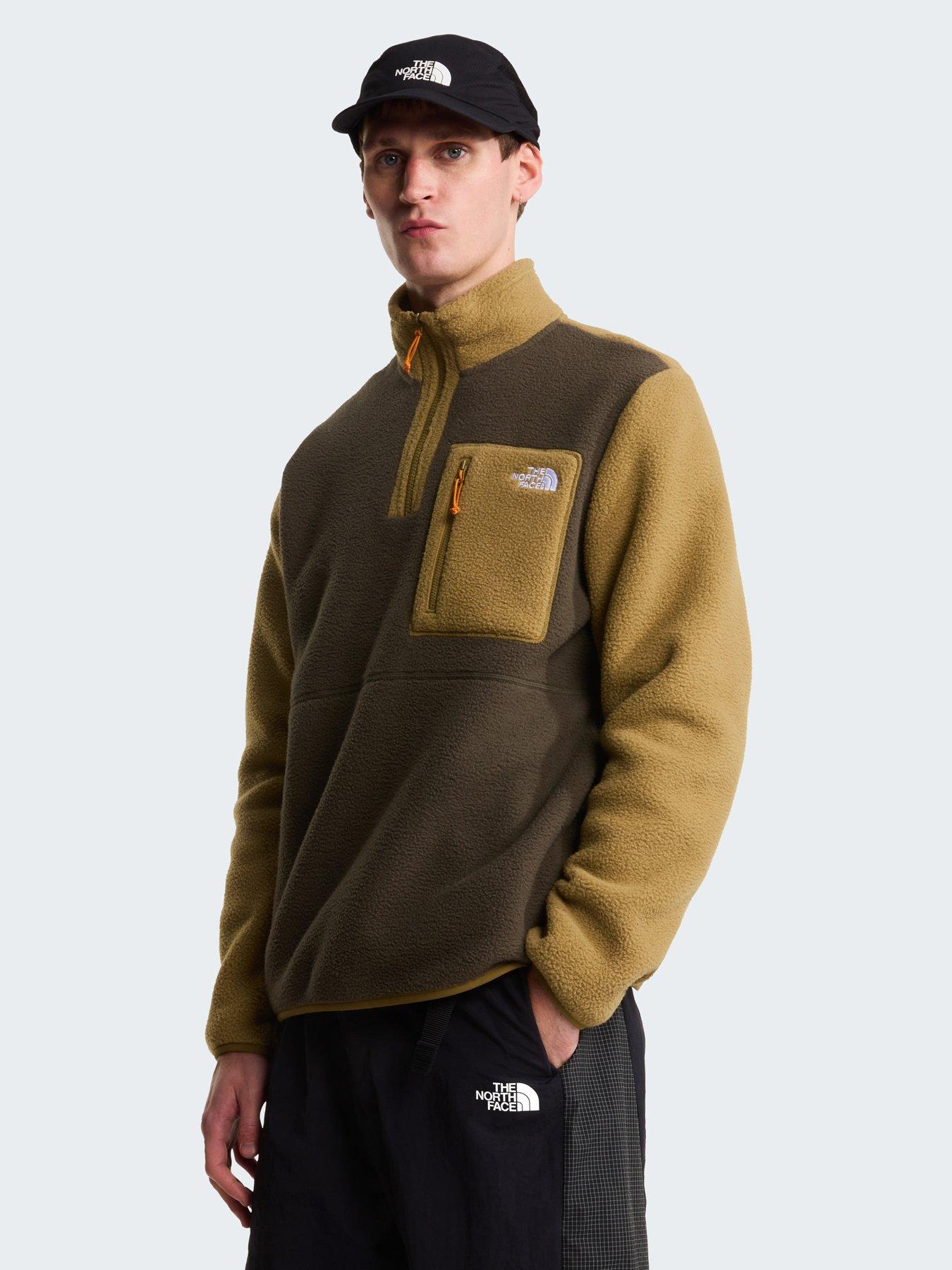 The North Face Mens Yumiori 1/4 Zip Fleece - Green