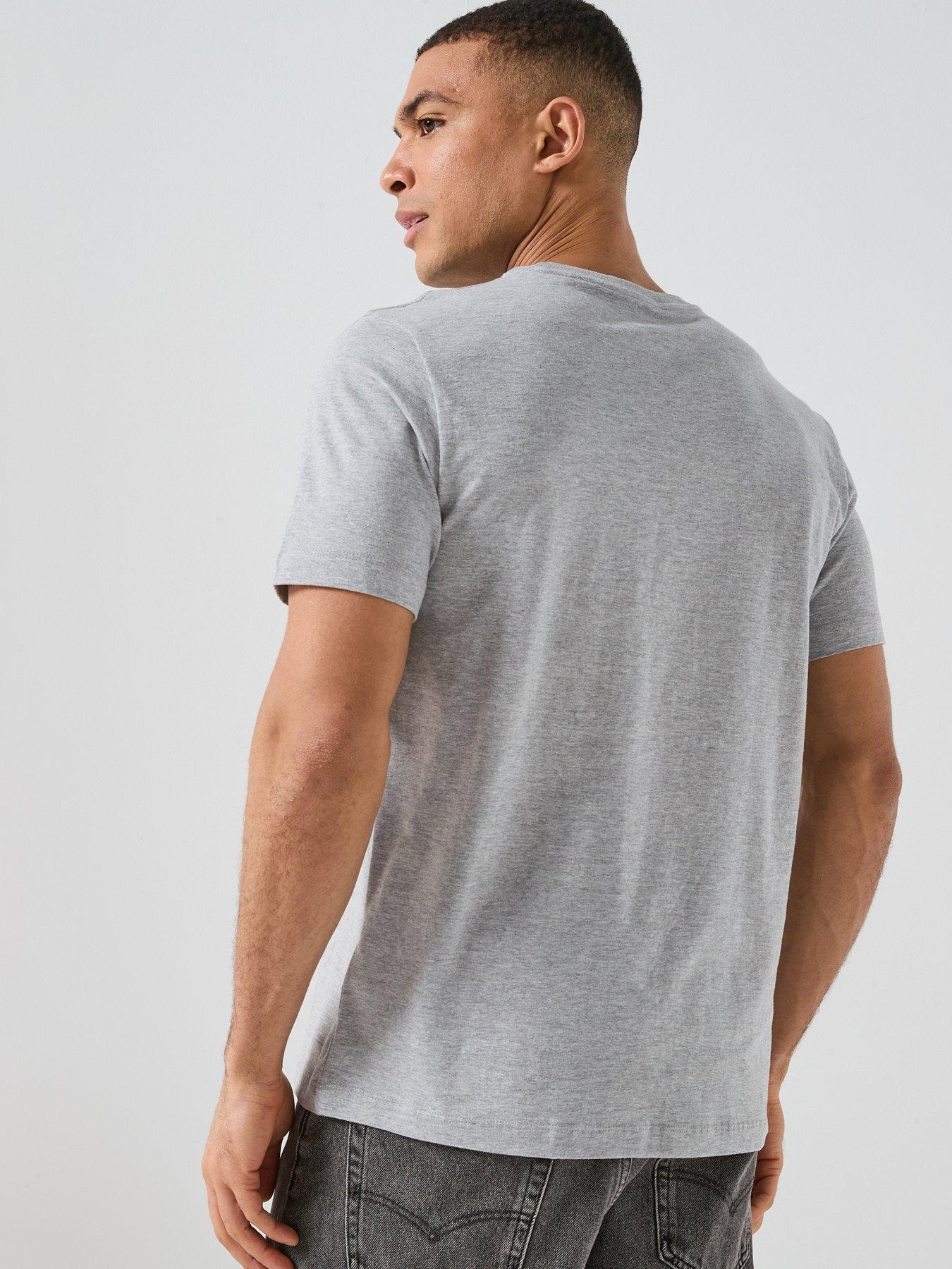  image of the-north-face-mens-evolution-simple-dome-t-shirt-grey