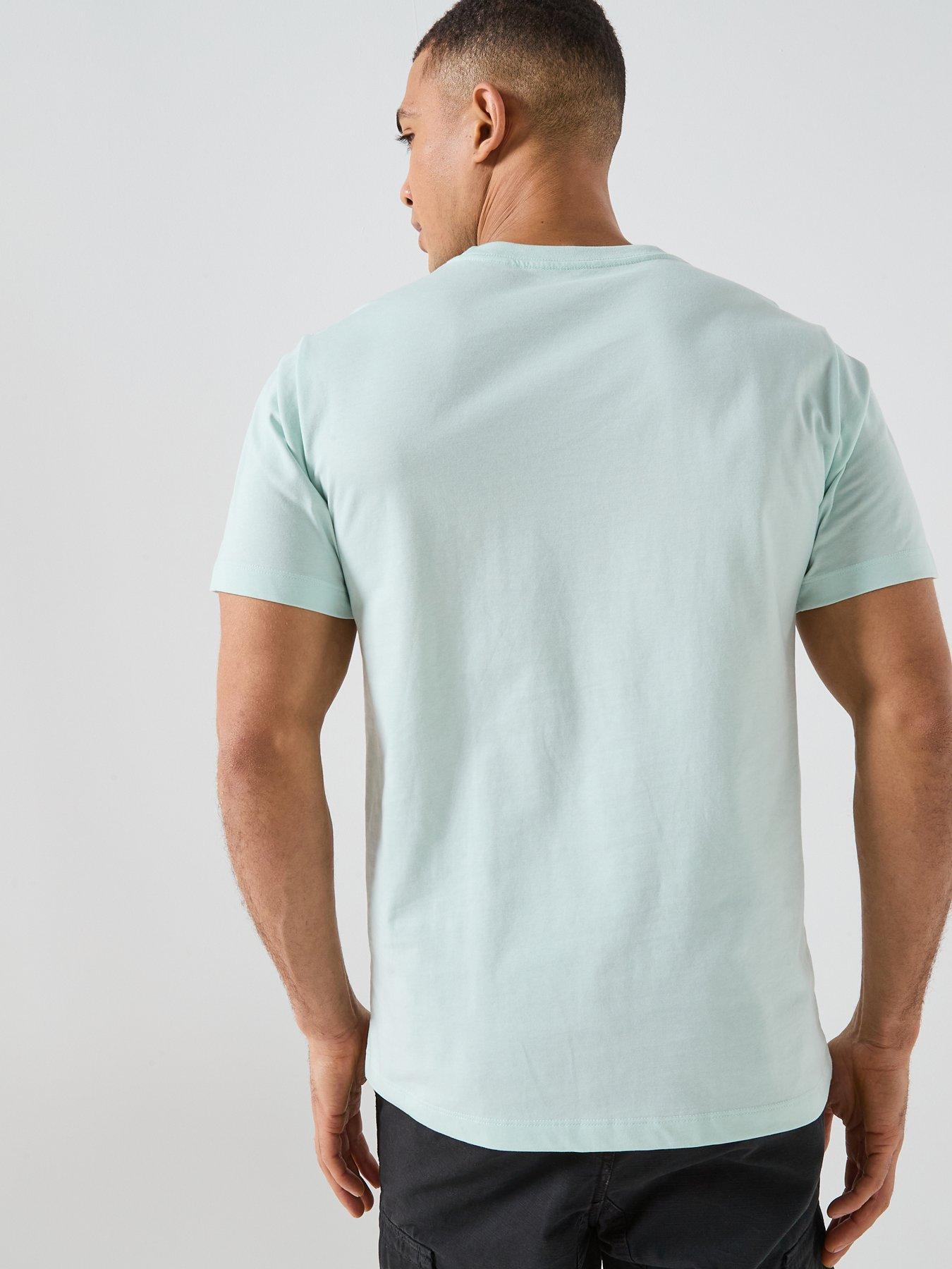 Image 2 of 5 of The North Face Mens Evolution Simple Dome T-Shirt - Blue