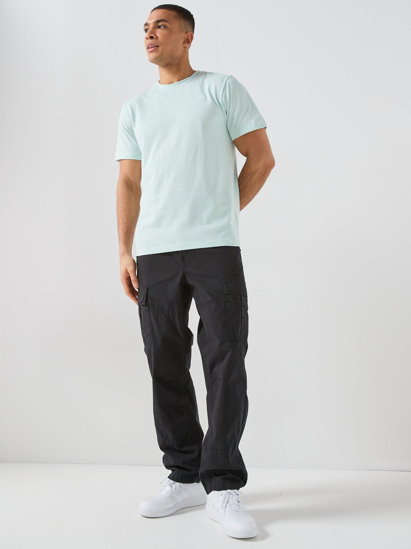 Image 3 of 5 of The North Face Mens Evolution Simple Dome T-Shirt - Blue