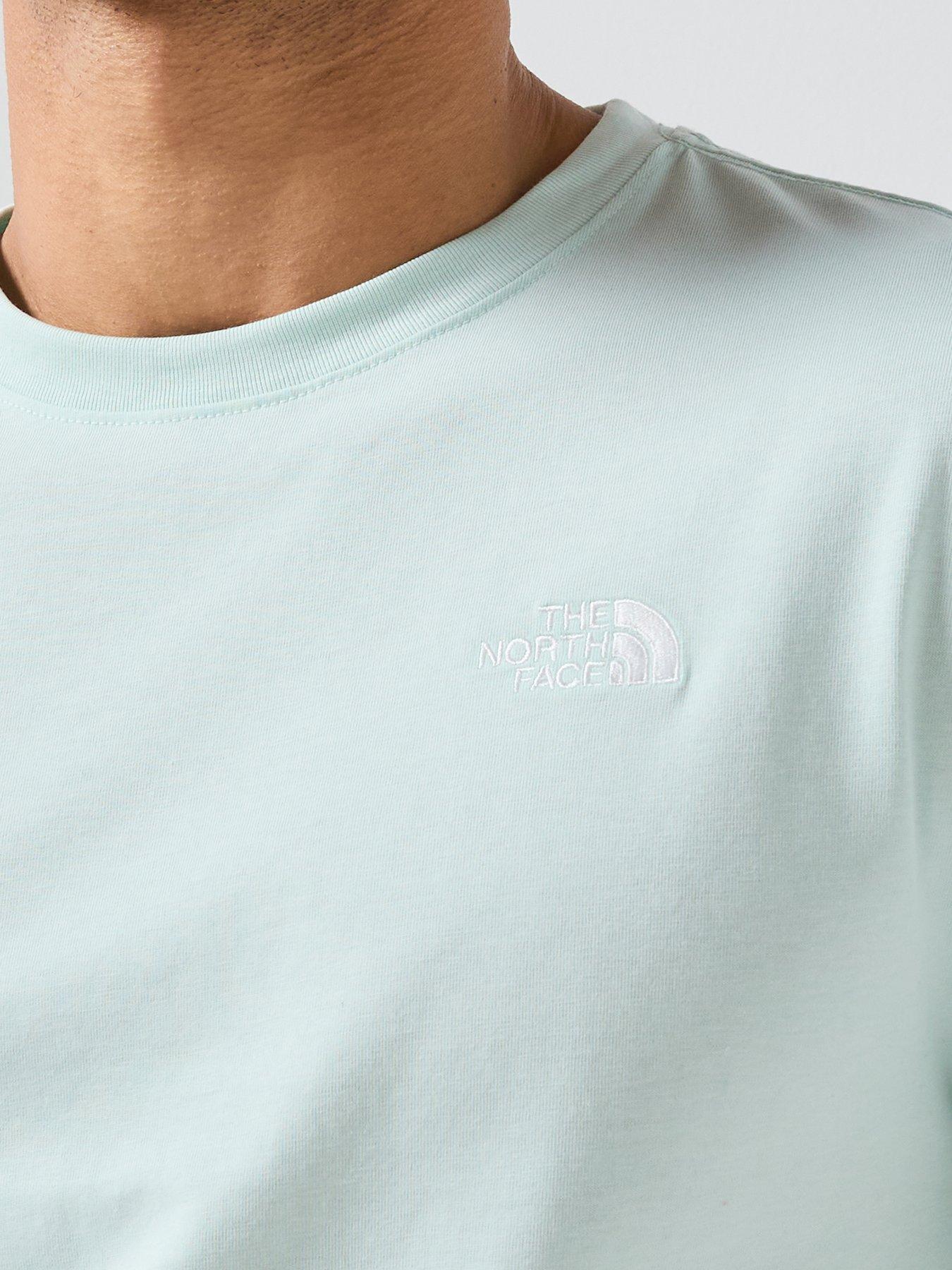 Image 4 of 5 of The North Face Mens Evolution Simple Dome T-Shirt - Blue