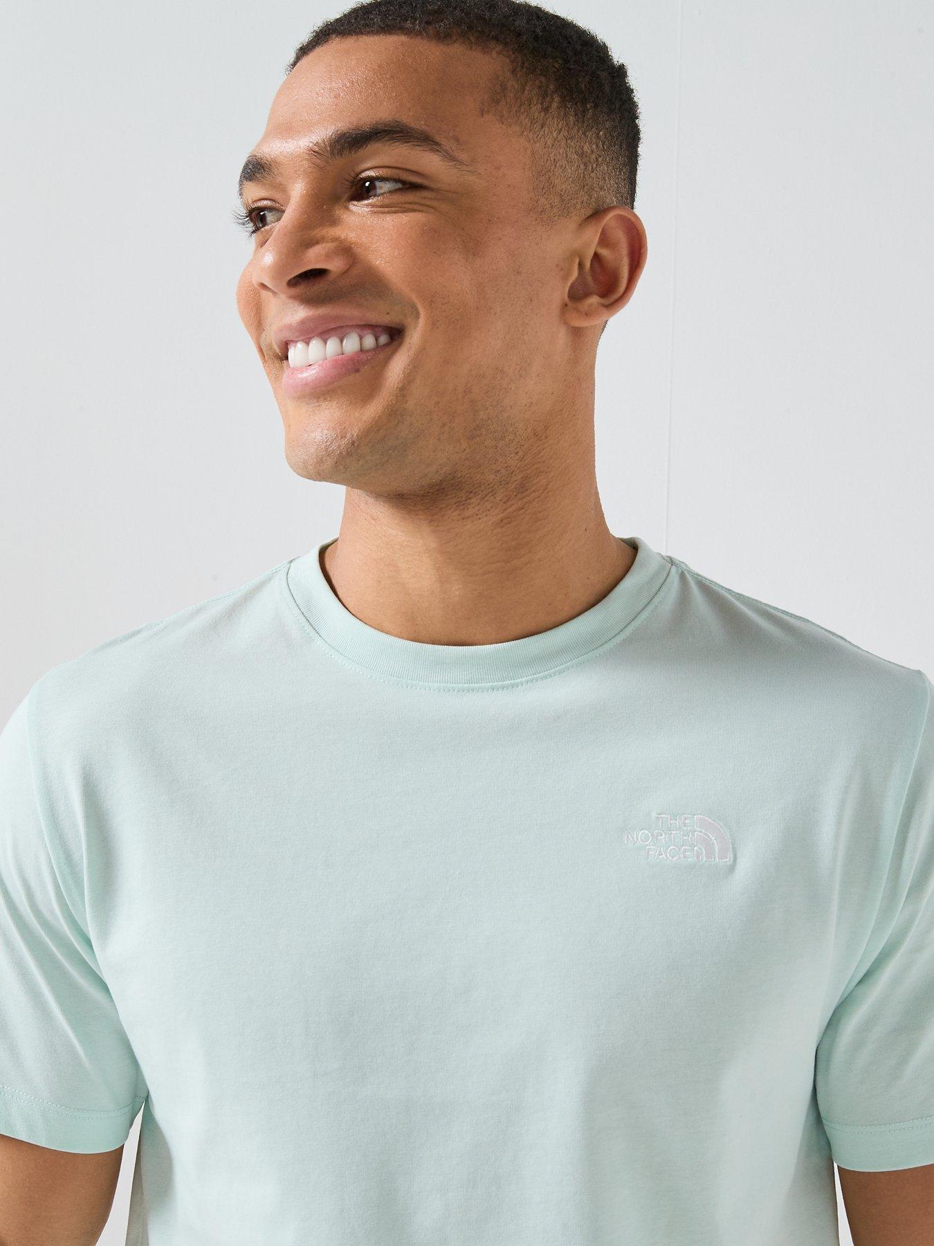 Image 5 of 5 of The North Face Mens Evolution Simple Dome T-Shirt - Blue