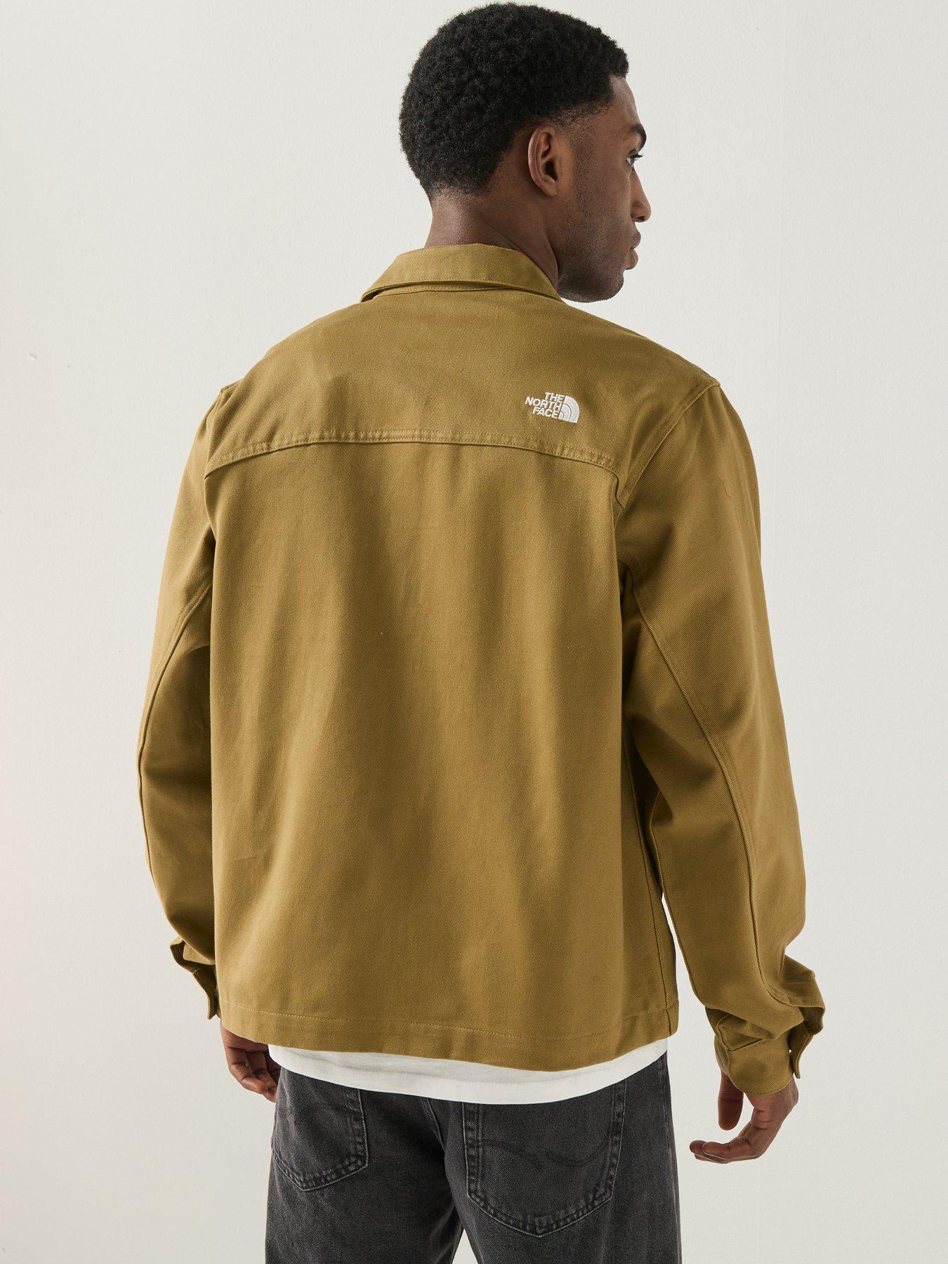 Image 2 of 6 of The North Face Mens Twill Collared Jacket - Brown