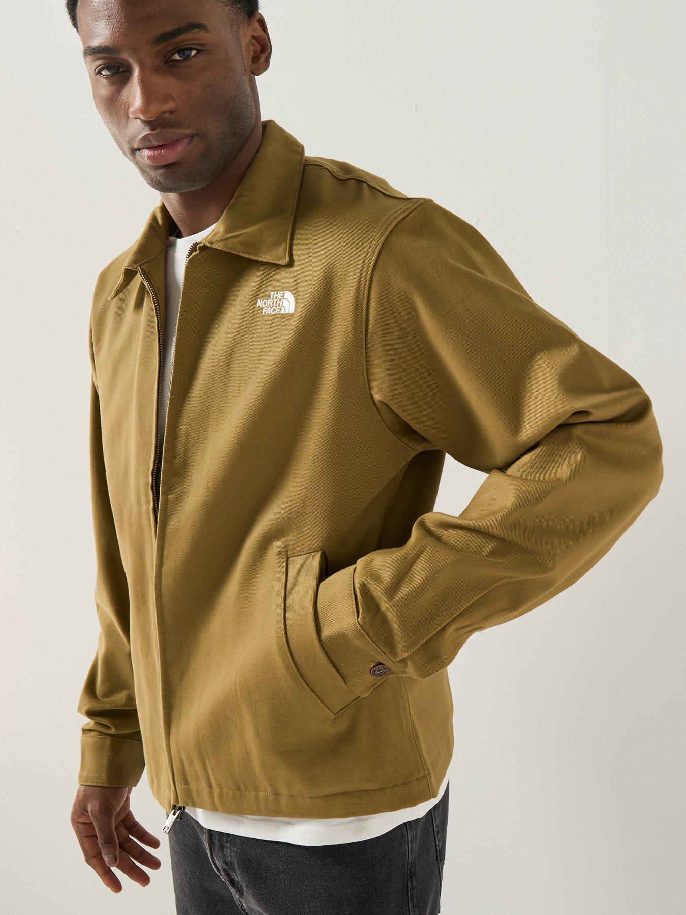 Image 5 of 6 of The North Face Mens Twill Collared Jacket - Brown