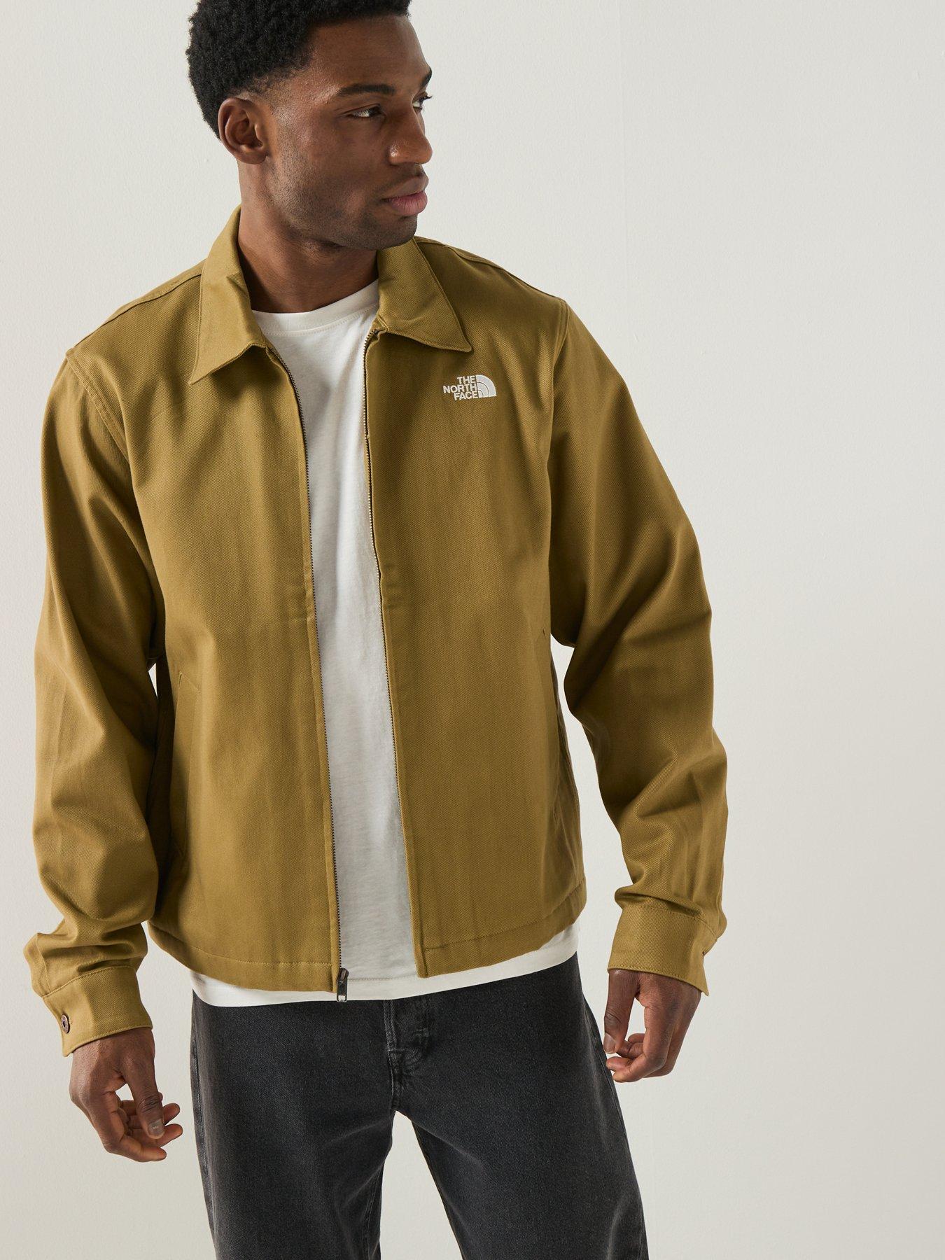 Image 6 of 6 of The North Face Mens Twill Collared Jacket - Brown