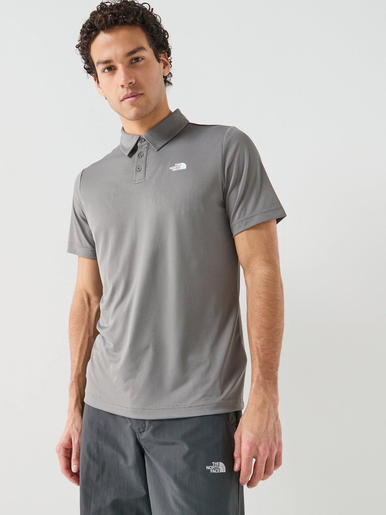 The North Face Mens Tanken Polo Shirt - Grey