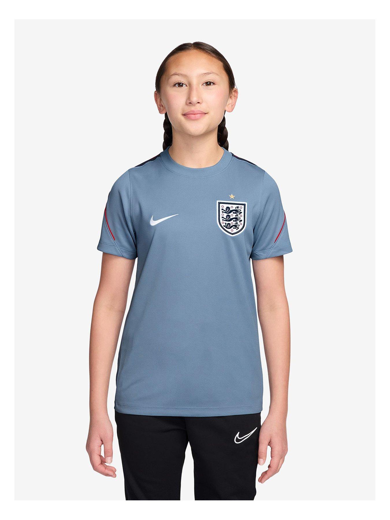 Nike Older Kids England Strike T-Shirt - Blue