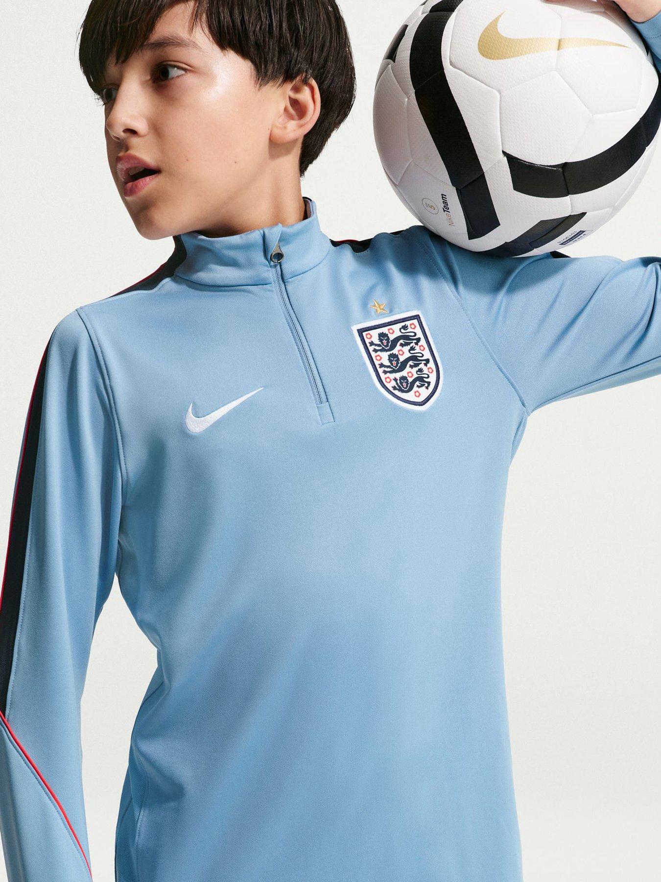 Nike Older Kids England Strike Drill Top - Blue