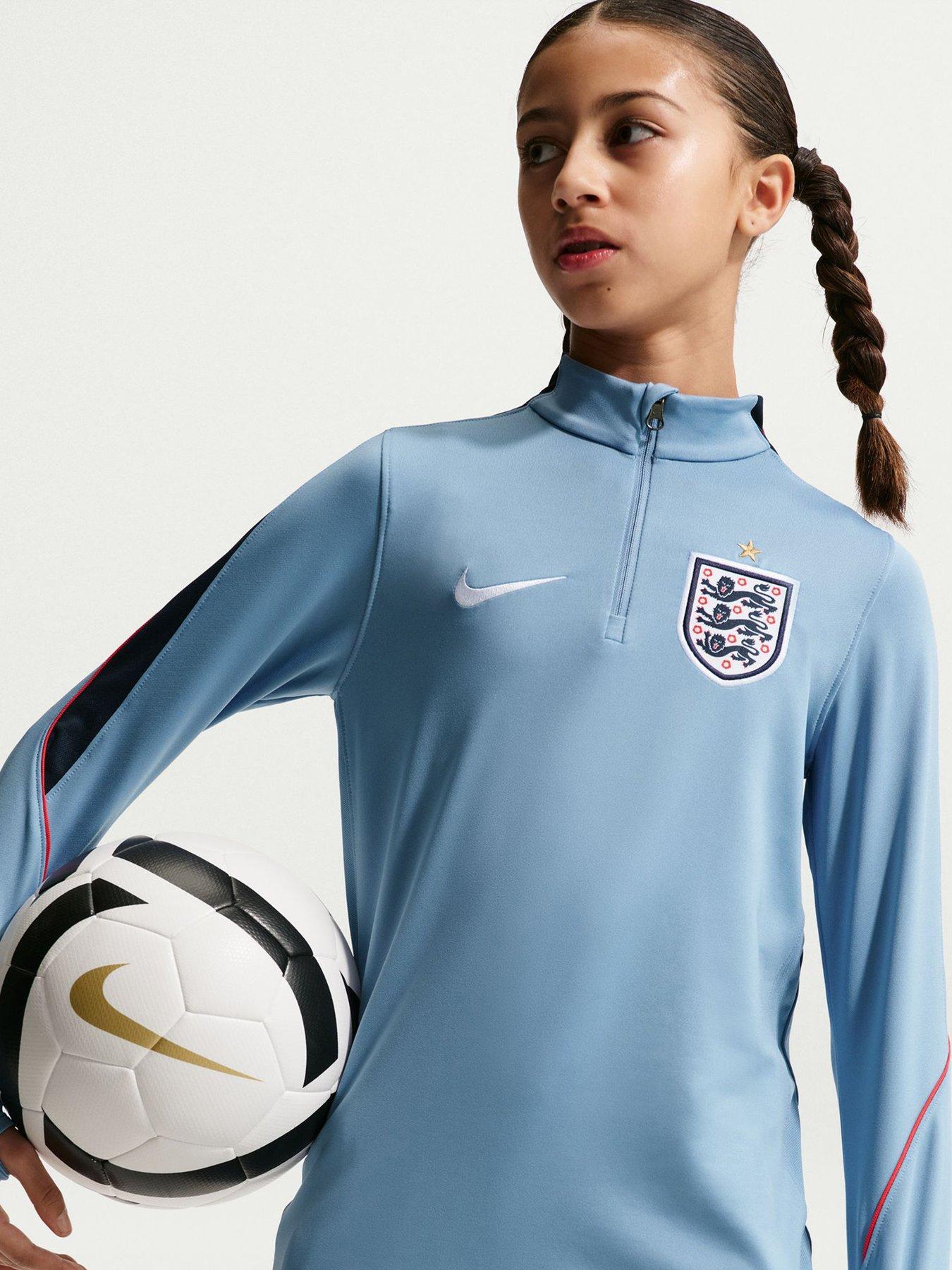 Image 5 of 7 of Nike Older Kids England&nbsp;Strike Drill Top - Blue
