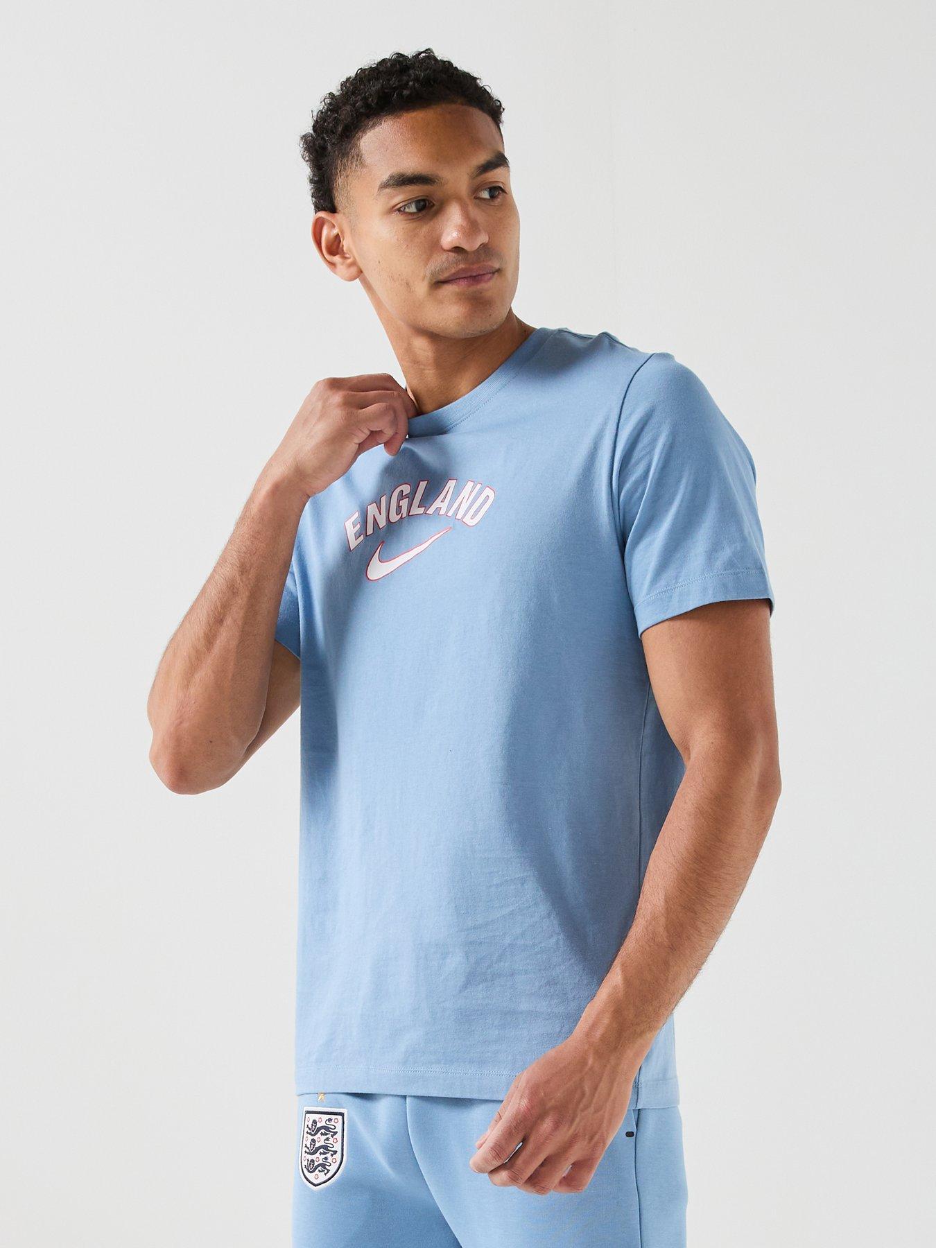 Nike Men’s England Word T-Shirt – Blue