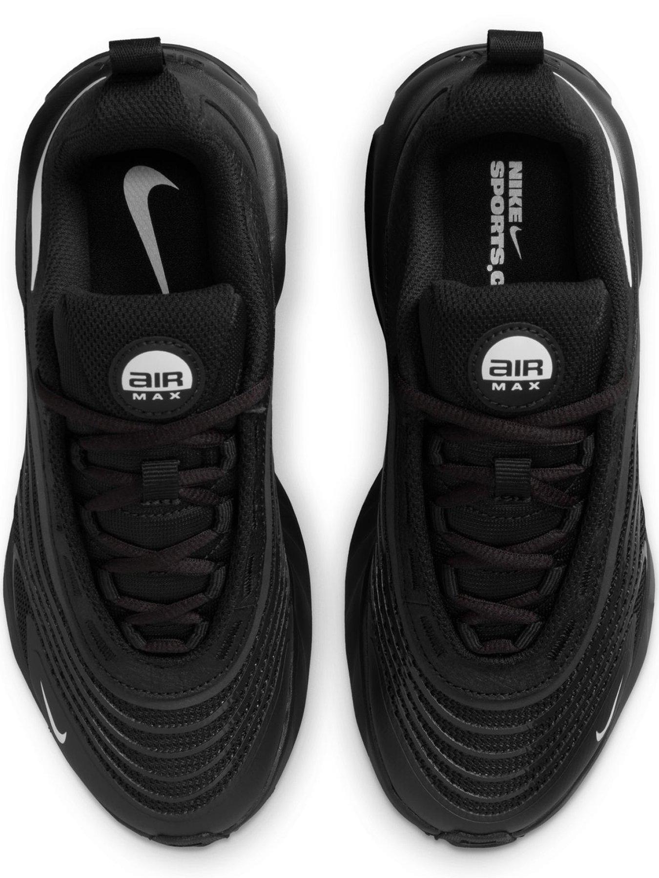 Image 4 of 8 of Nike Big Kids' Air Max Fire Trainers - Black