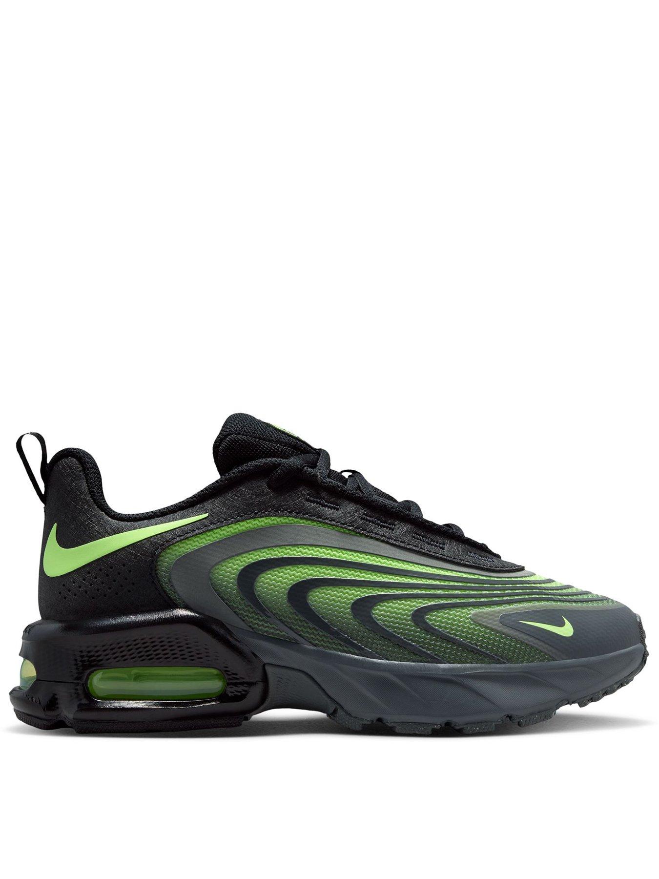  image of nike-big-kids-air-max-fire-trainers-black