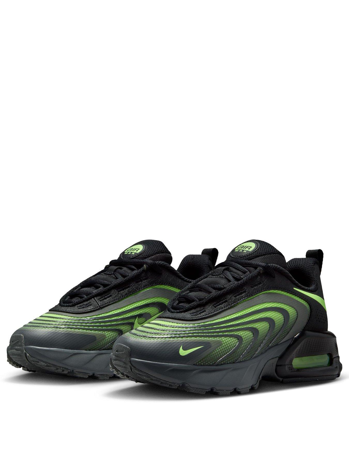  image of nike-big-kids-air-max-fire-trainers-black