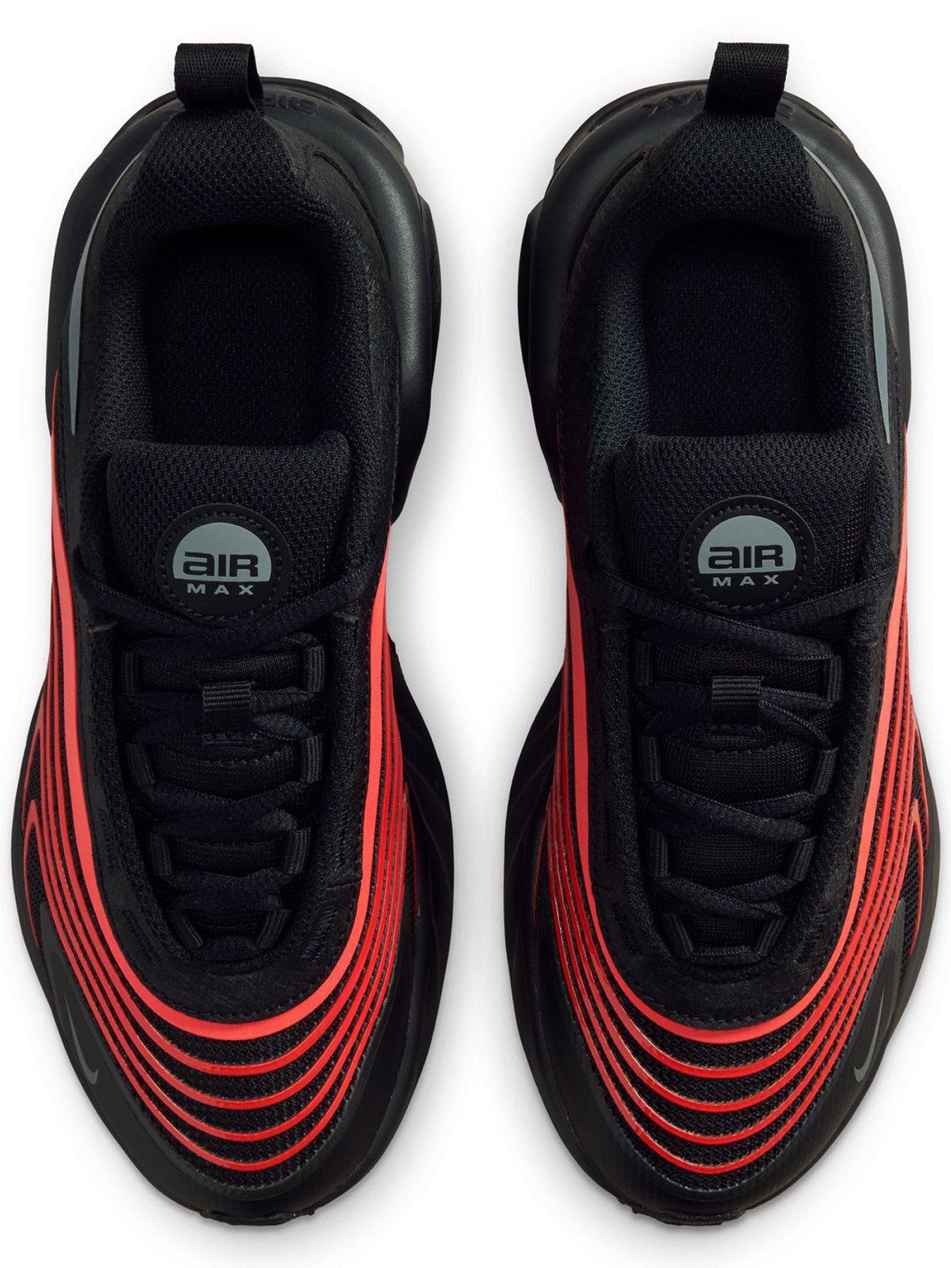 Image 4 of 8 of Nike Big Kids' Air Max Fire Trainers - Black