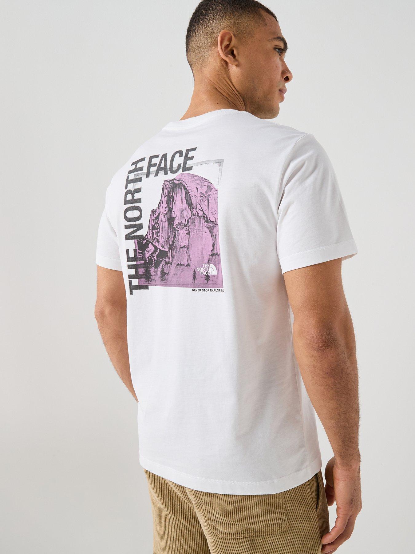 The North Face Mens Half Dome Graphic T-Shirt - White