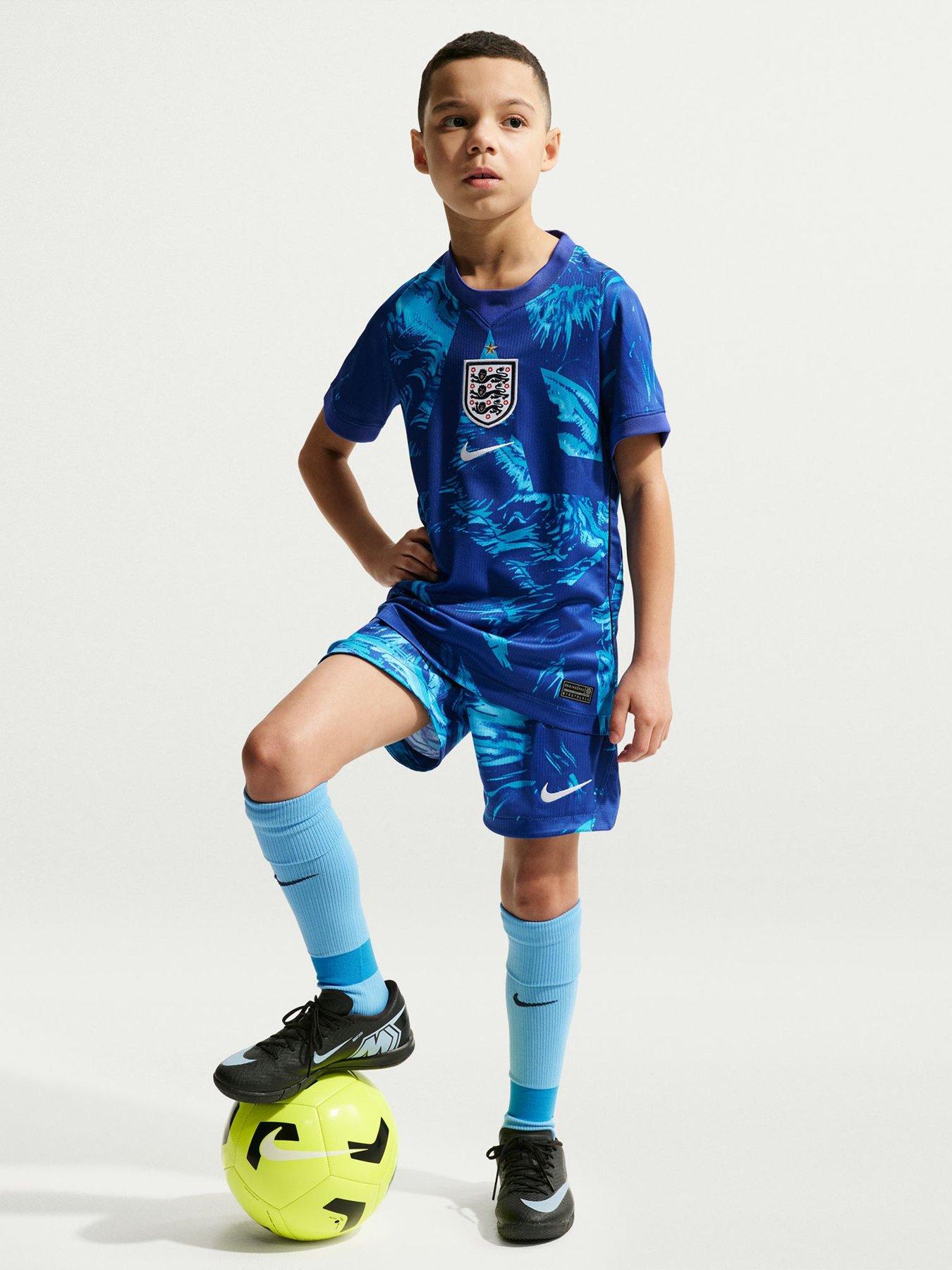 Nike Older Kids England 2026 Dri-FIT Stadium Goalkeeper Shirt – Blue