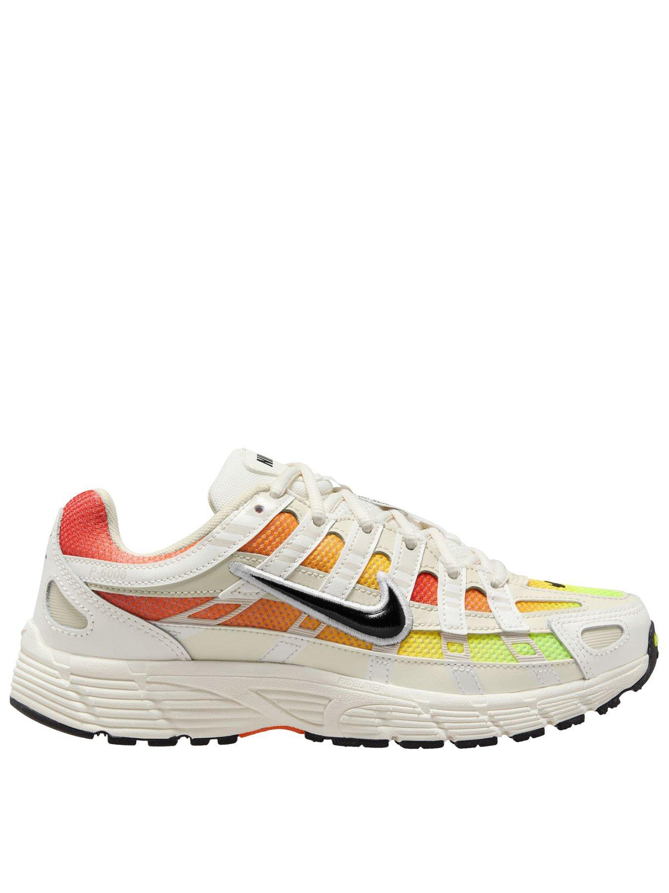 Nike Big Kids' P-6000 Trainers - White