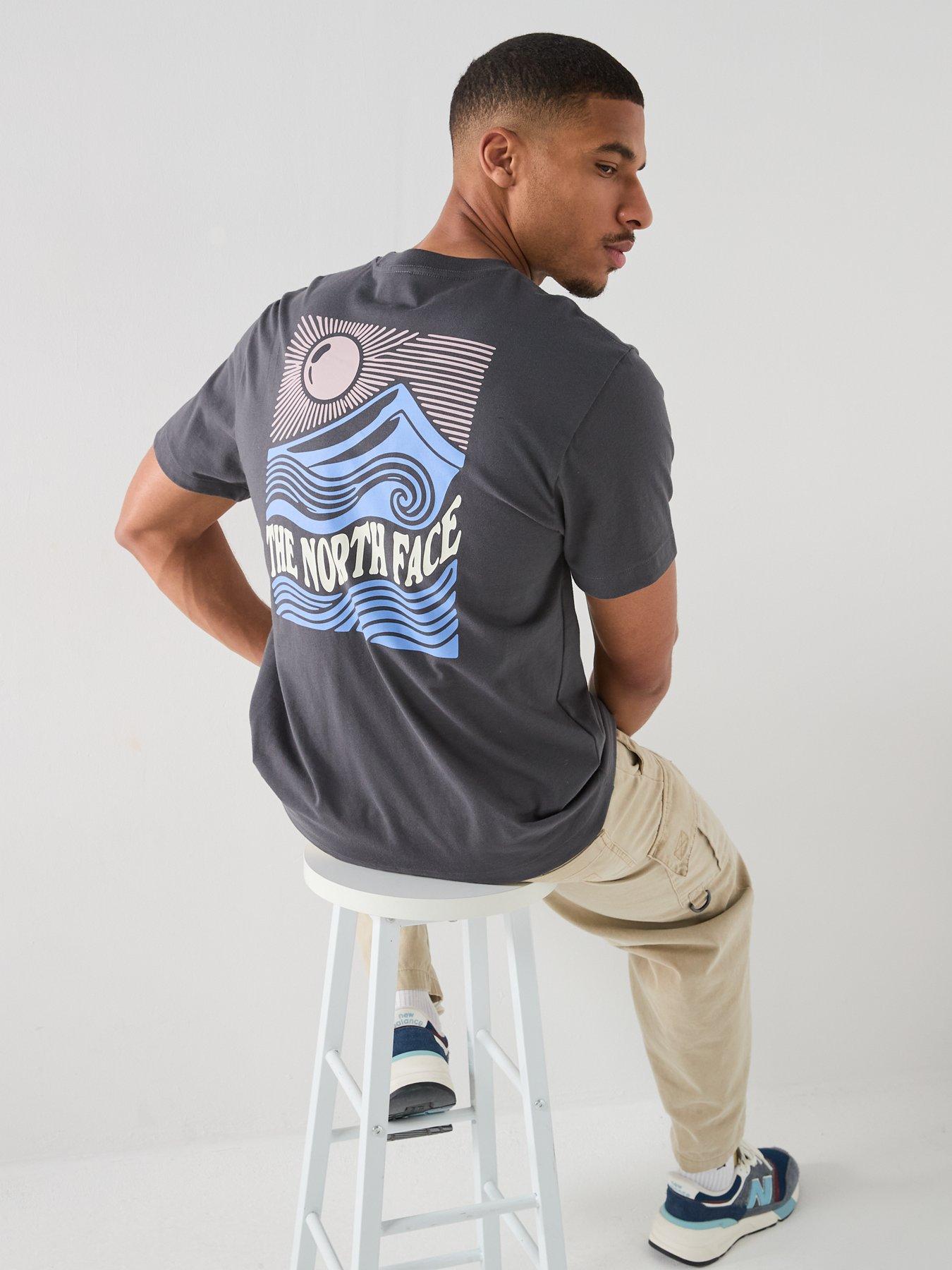 The North Face Mens Mountain Escape T-Shirt - Grey