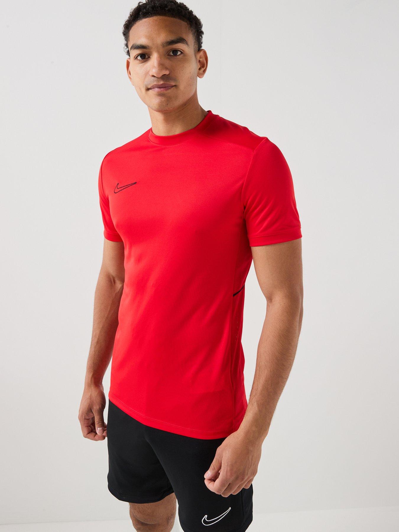 Nike Mens Academy 25 Short Sleeve T-Shirt - Red