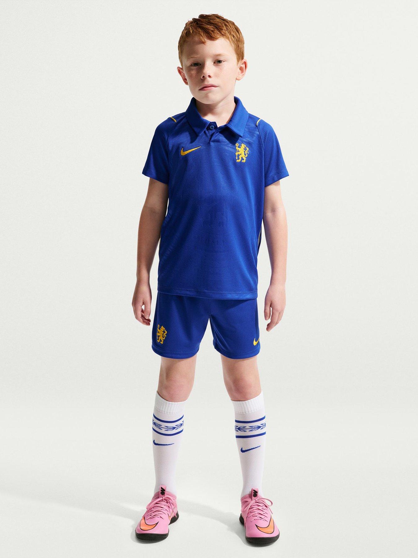 Image 1 of 5 of Nike Little Kids Chelsea 26/27 Home Stadium Kit - Blue