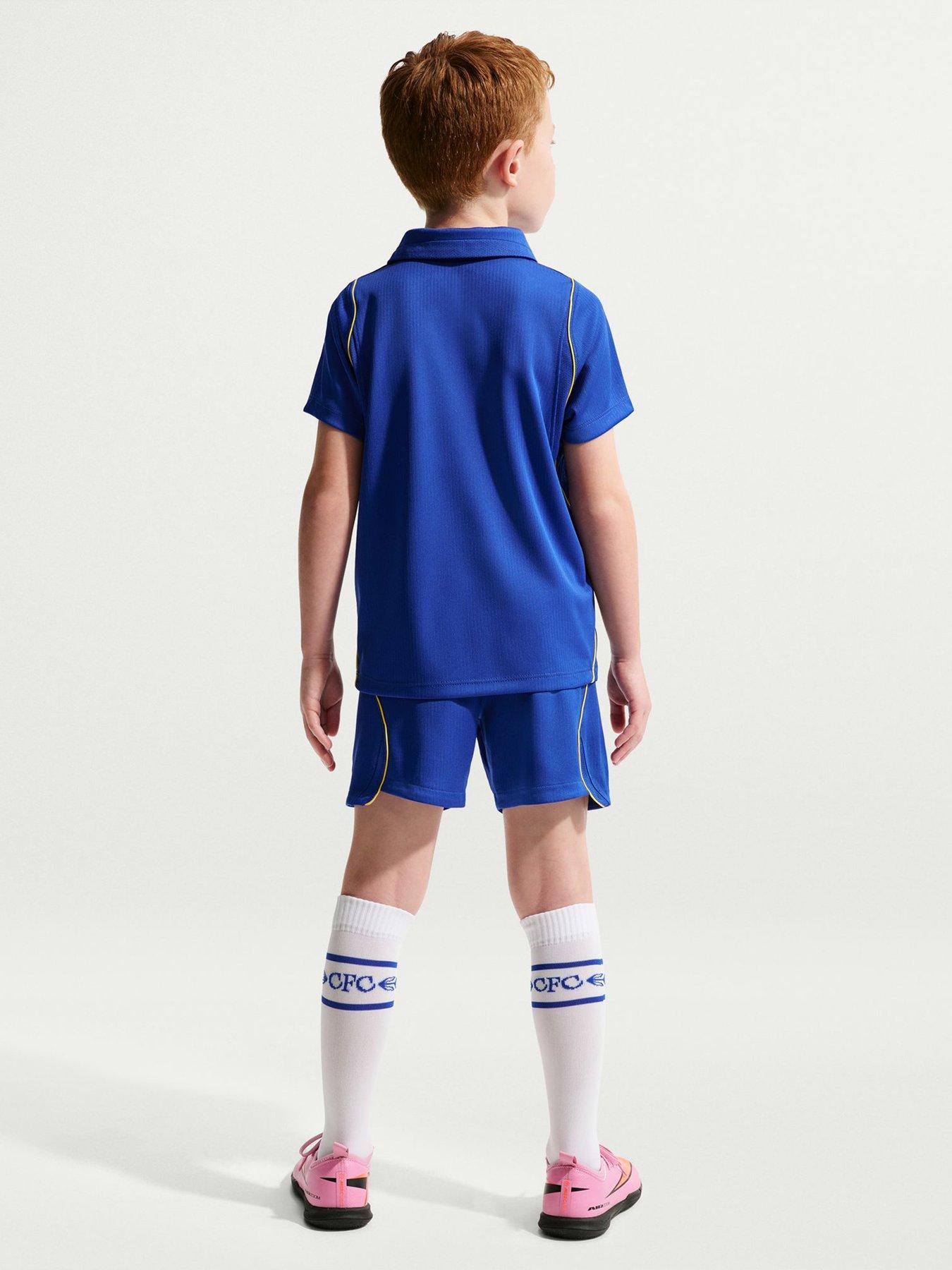 Image 2 of 5 of Nike Little Kids Chelsea 26/27 Home Stadium Kit - Blue