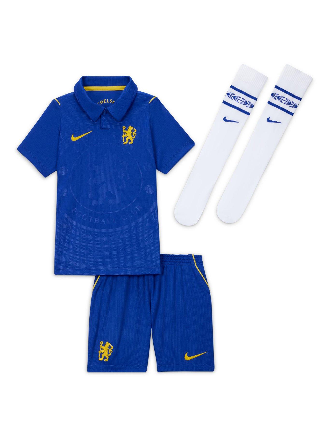 Image 4 of 5 of Nike Little Kids Chelsea 26/27 Home Stadium Kit - Blue
