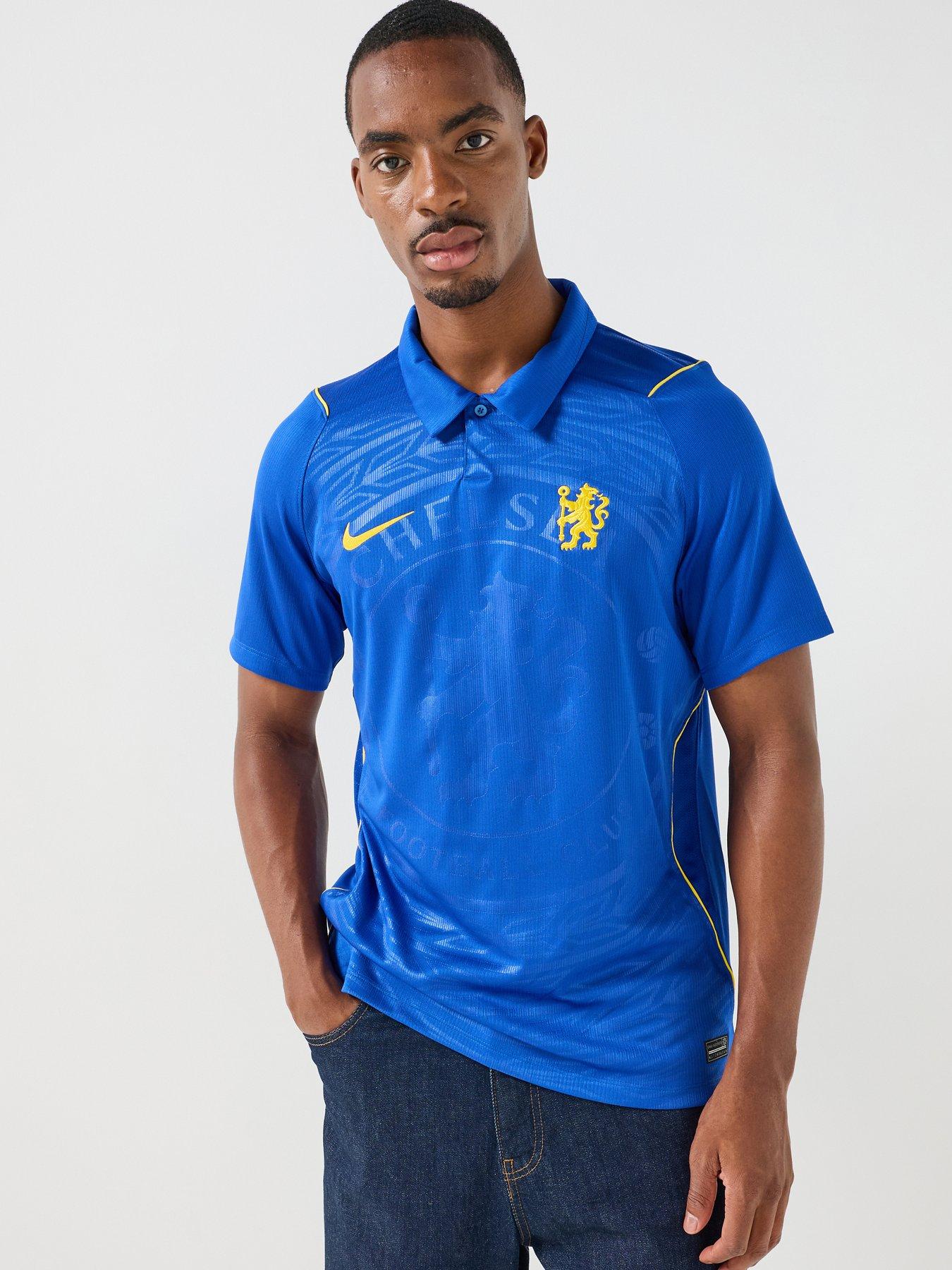 Nike Mens Chelsea 26/27 Home Short Sleeve Stadium Shirt - Blue