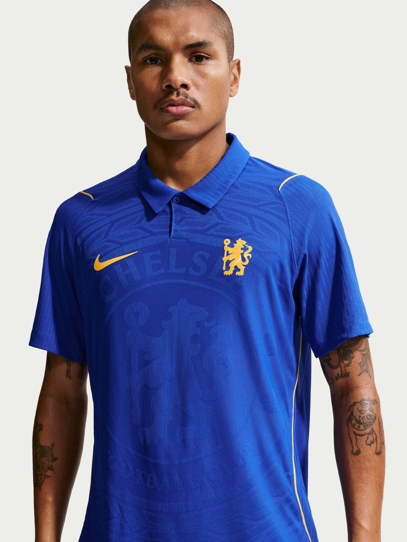 Nike Chelsea 26/27 Mens Home Match Short Sleeved Shirt - Blue