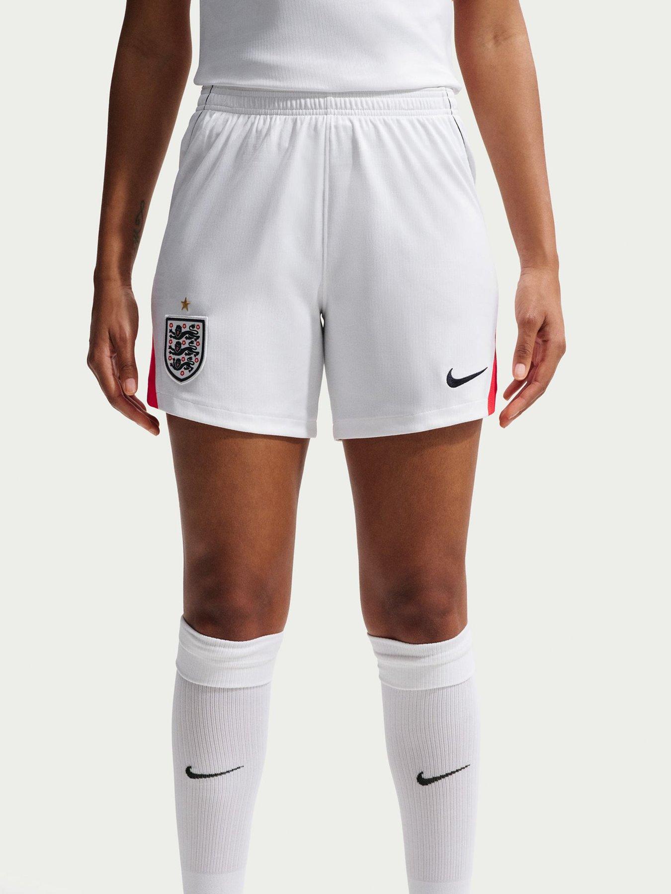 Nike Women’s England 2026 Dri-FIT Stadium Home Shorts – White